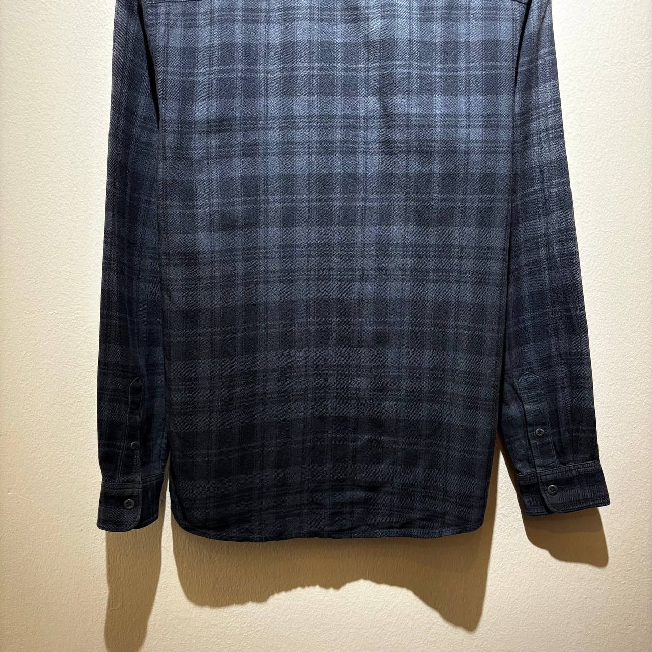 A.P.C. APC Plaid Black Grey Flannel Button Up Shirt Size US XS / EU 42 / 0 - 6 Thumbnail