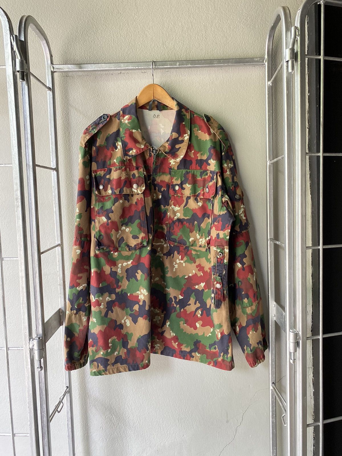 Other Tactical Swiss Military Alpenflage M83 Camo Combat Jacket Size US L / EU 52-54 / 3 - 1 Thumbnail