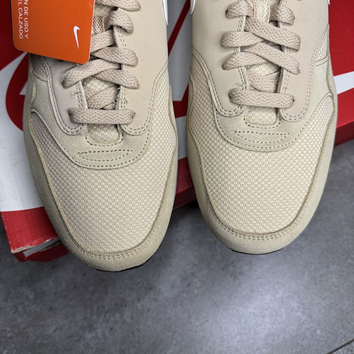 Nike 2019 Nike Air Max 1 Desert Ore Size US 12.5 / EU 45-46 - 6 Thumbnail