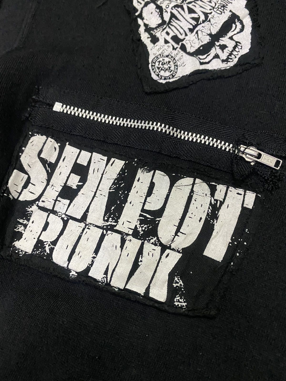Sex Pot ReVeNGe 💥Sex Pot Revange Distressed Zipper Hoodie Size US S / EU 44-46 / 1 - 5 Thumbnail