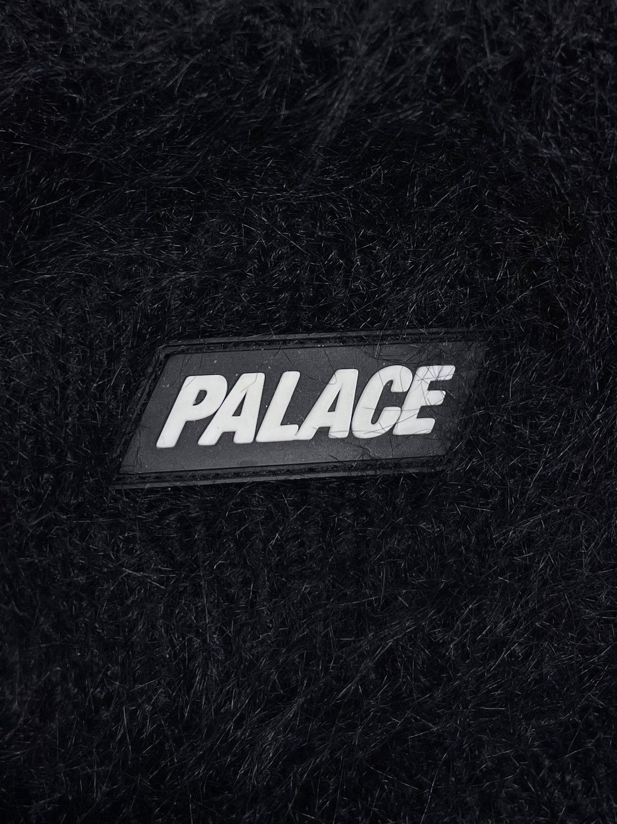 Palace Palace “Hairy Nein Cuff” Beanie – Black – FW23 Size ONE SIZE - 7 Thumbnail