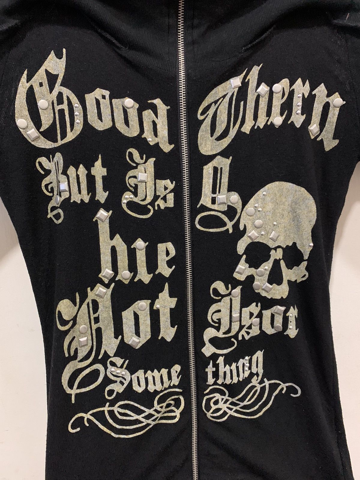 If Six Was Nine Grunge Punk Styled Gothic LongSleeve Sweat Size L / US 10 / IT 46 - 7 Thumbnail