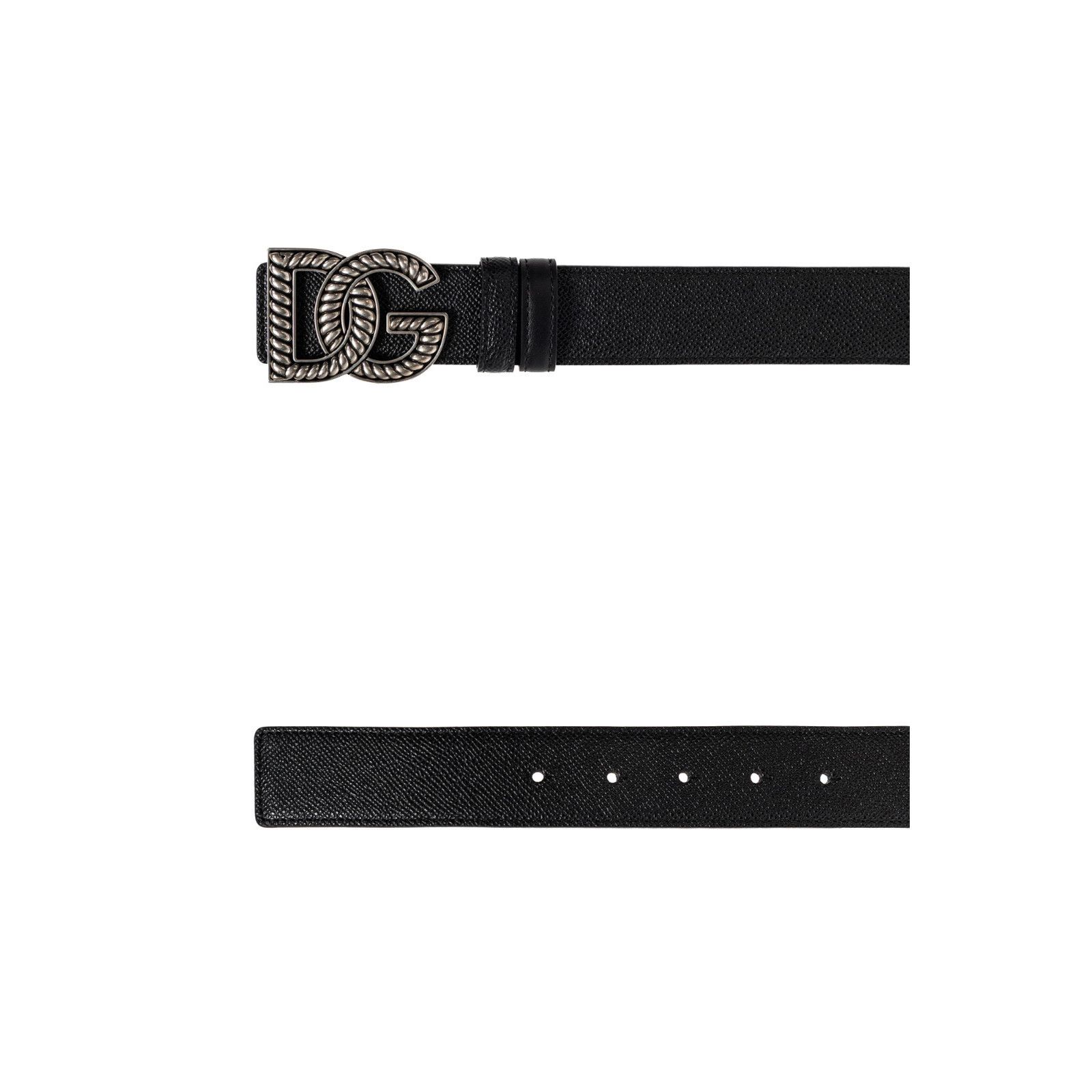 Dolce & Gabbana DOLCE & GABBANA Black Double-Sided Belt New & Authentic (Men Size ONE SIZE - 3 Thumbnail