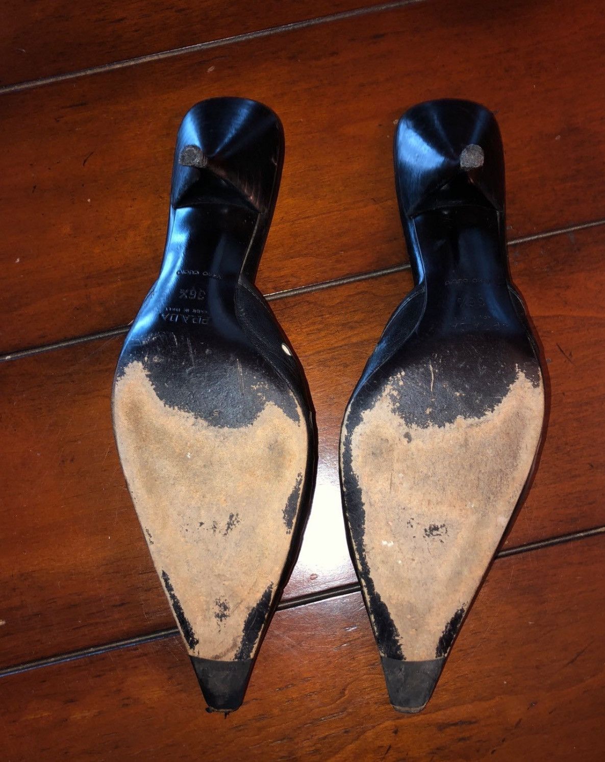 Prada Vintage Prada kitten heels Size US 6.5 / IT 36.5 - 3 Thumbnail