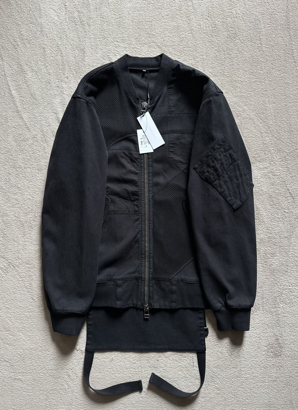 Helmut Lang Helmut Lang H01HM402 Patchwork Bomber Mesh/Straps Size Small Size US S / EU 44-46 / 1 - 1 Thumbnail