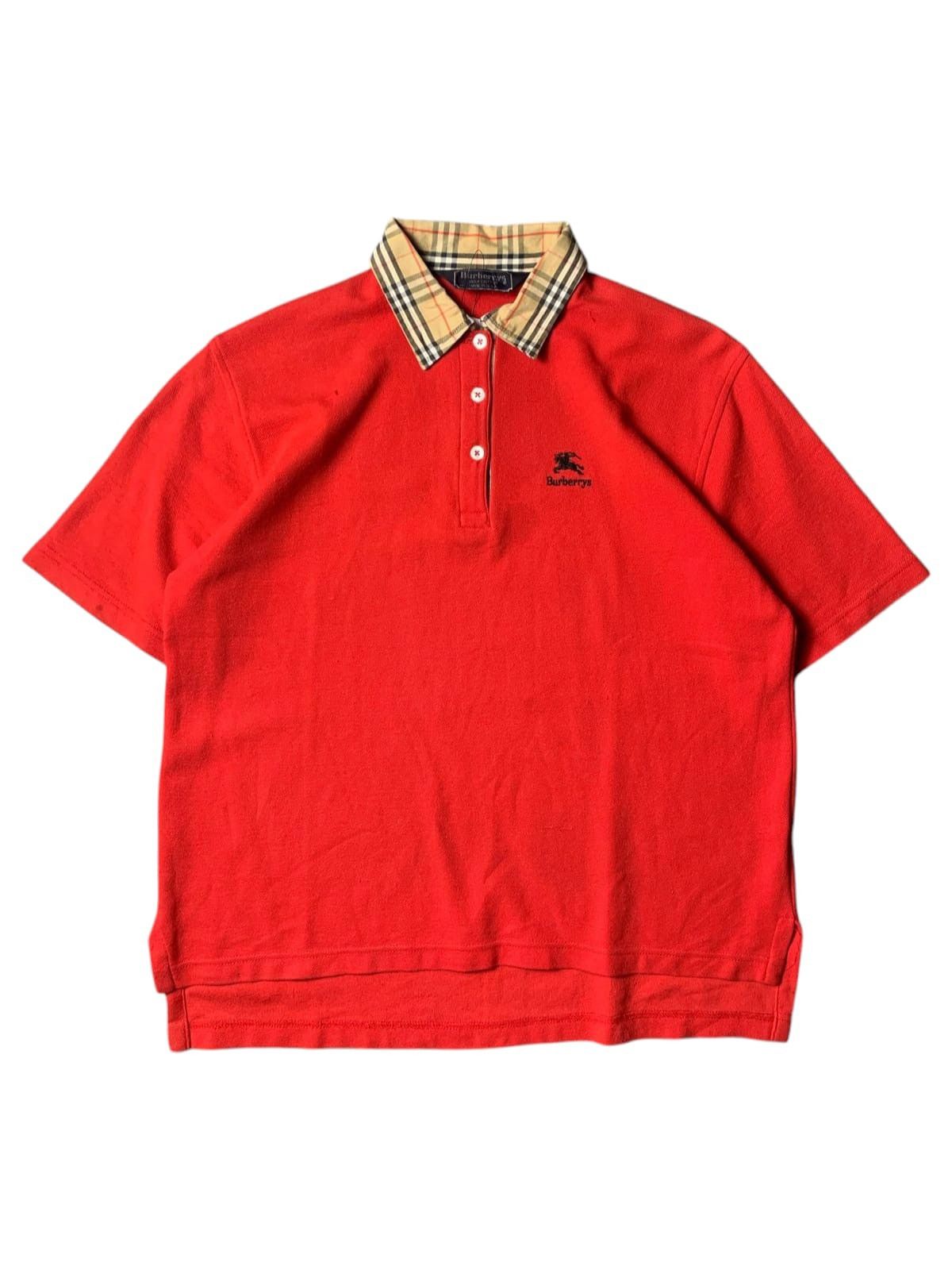 1990s Burberrys Novacheck Polo Shirt