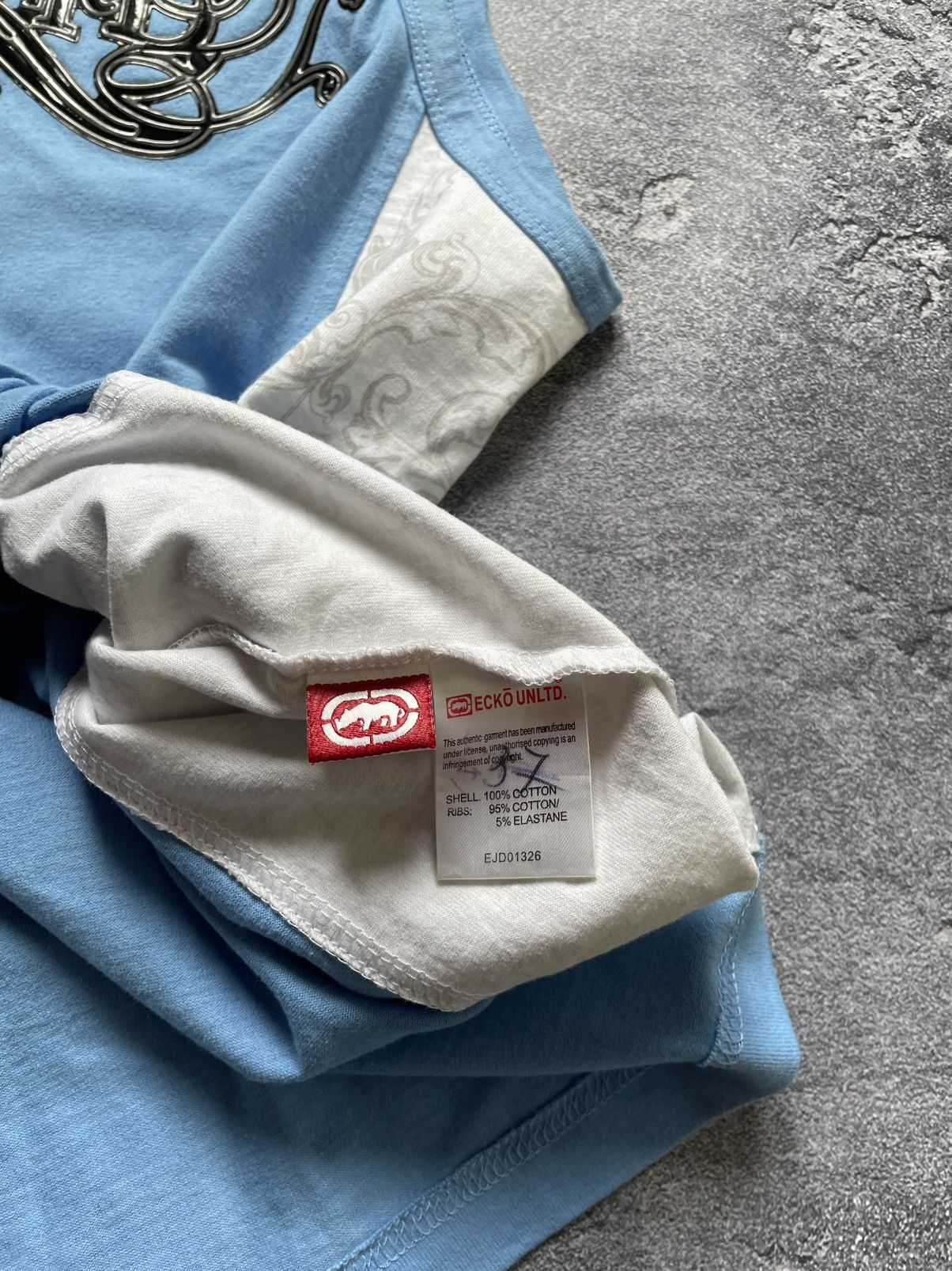 Ecko Unltd. × Vintage Vintage Ecko Unltd Big Logo Y2K Rap T Shirt Tank Tee Size US M / EU 48-50 / 2 - 10 Thumbnail