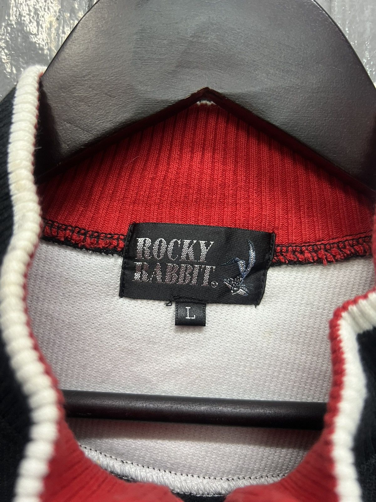 Cartoon Network Vintage Rocky Rabbit Half Zipper Sweatshirt Size US L / EU 52-54 / 3 - 6 Thumbnail