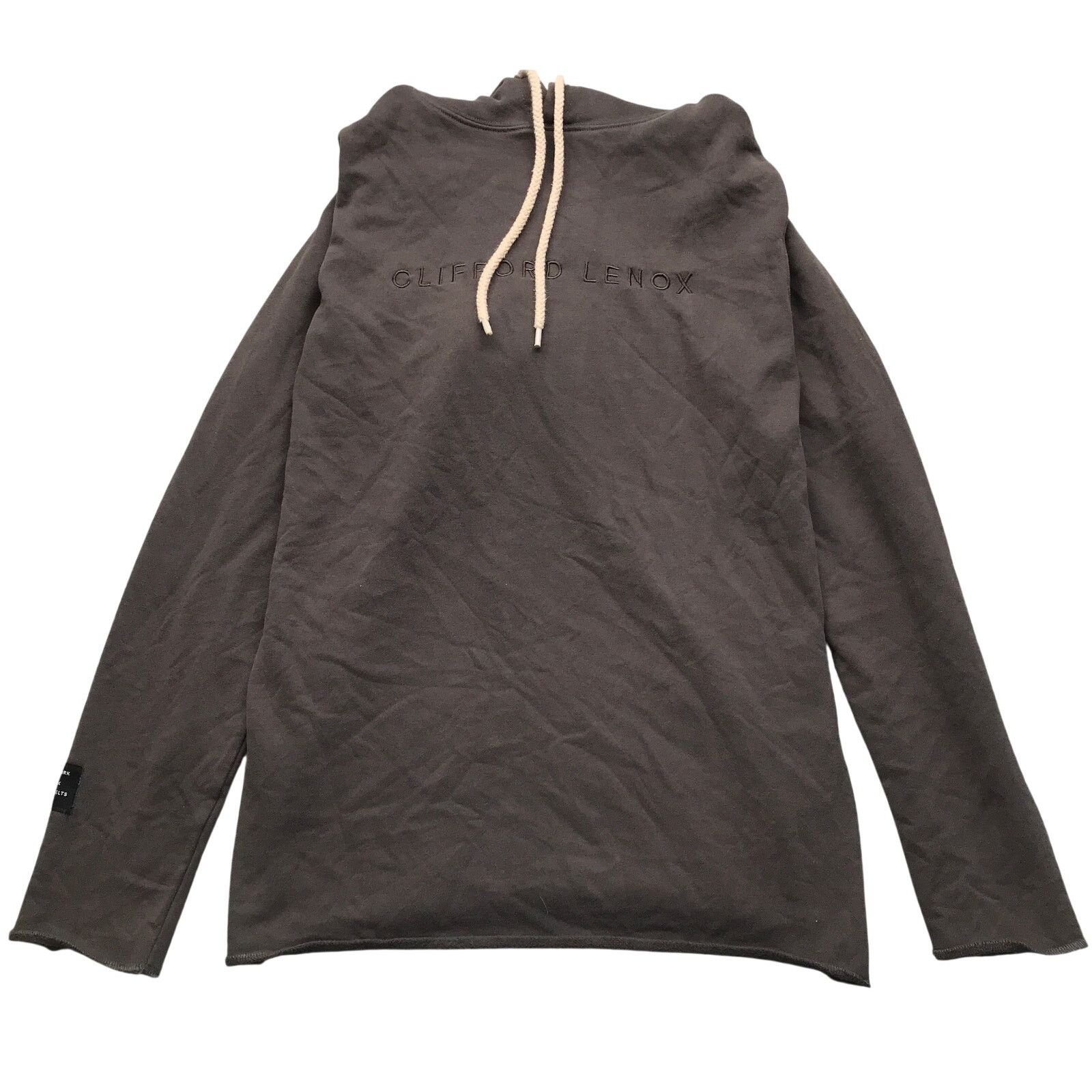 Other Clifford Lenox Hooded Shirt Men Medium Long Sleeve Logo Gray Size US M / EU 48-50 / 2 - 1 Thumbnail