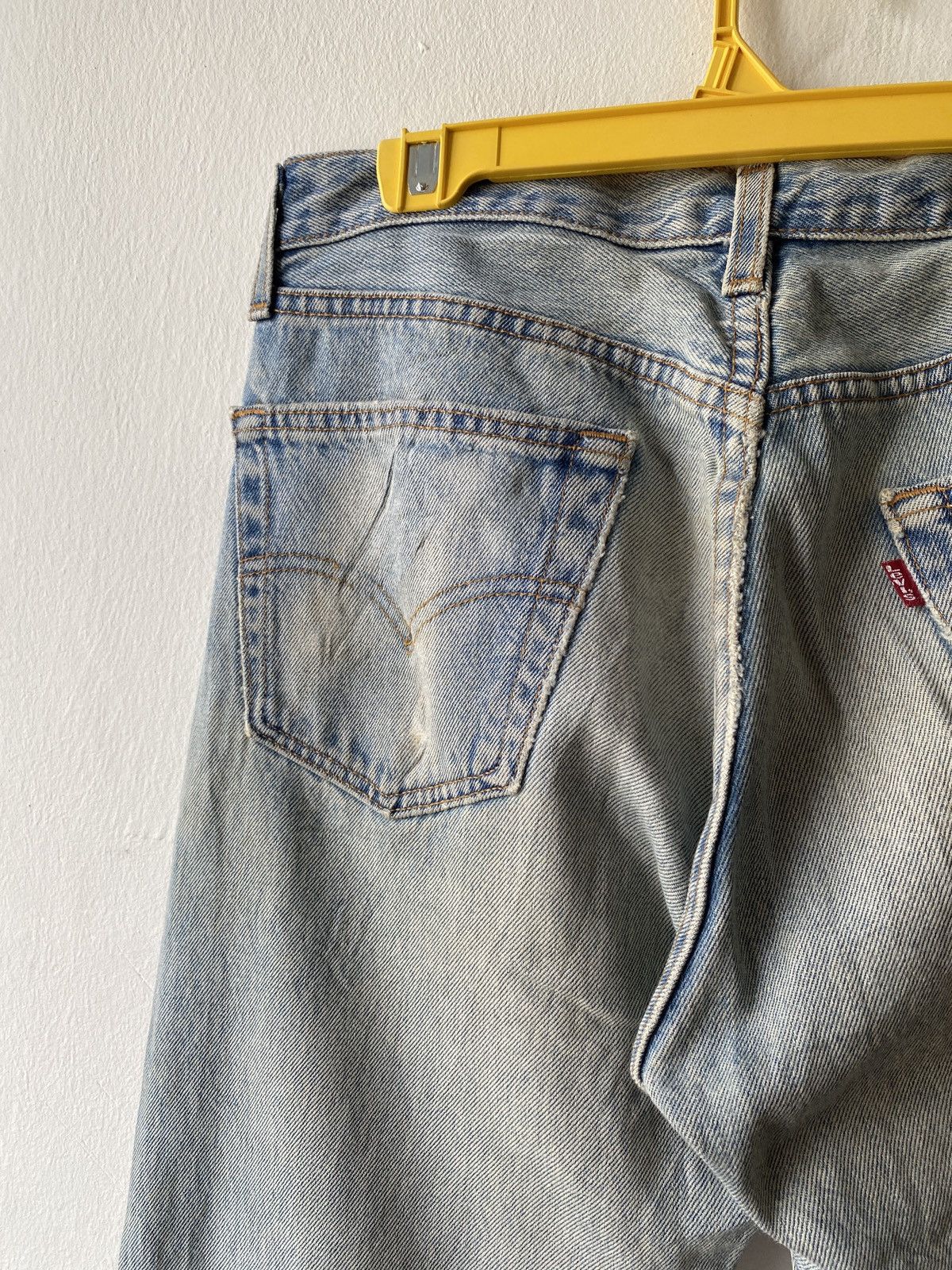 Levi's Vintage 90s Levi’s 501 Distressed Rusty Denim Size US 30 / EU 46 - 14 Thumbnail