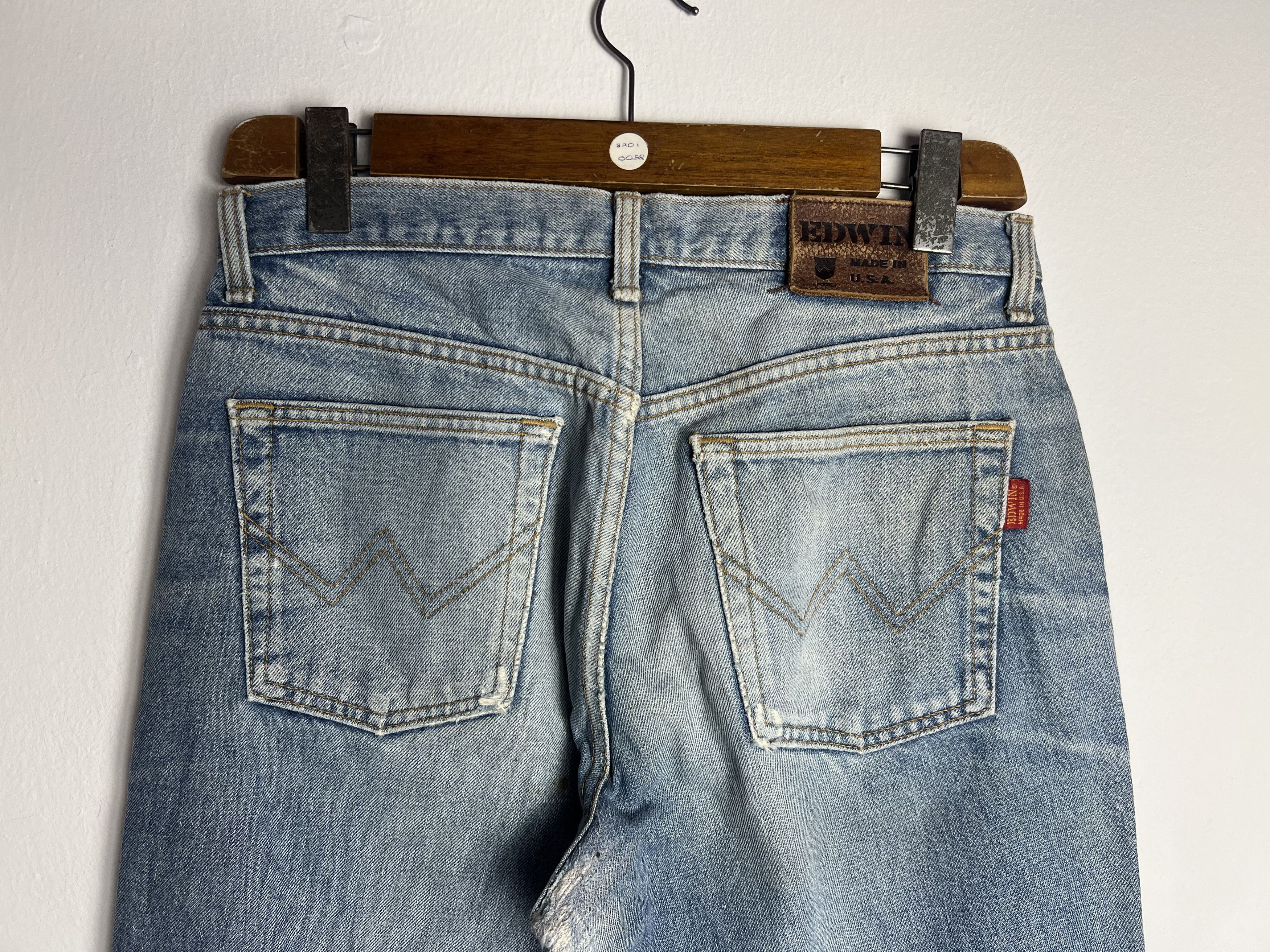 Edwin Vintage Edwin Made in USA Denim Distressed Size US 34 / EU 50 - 7 Thumbnail