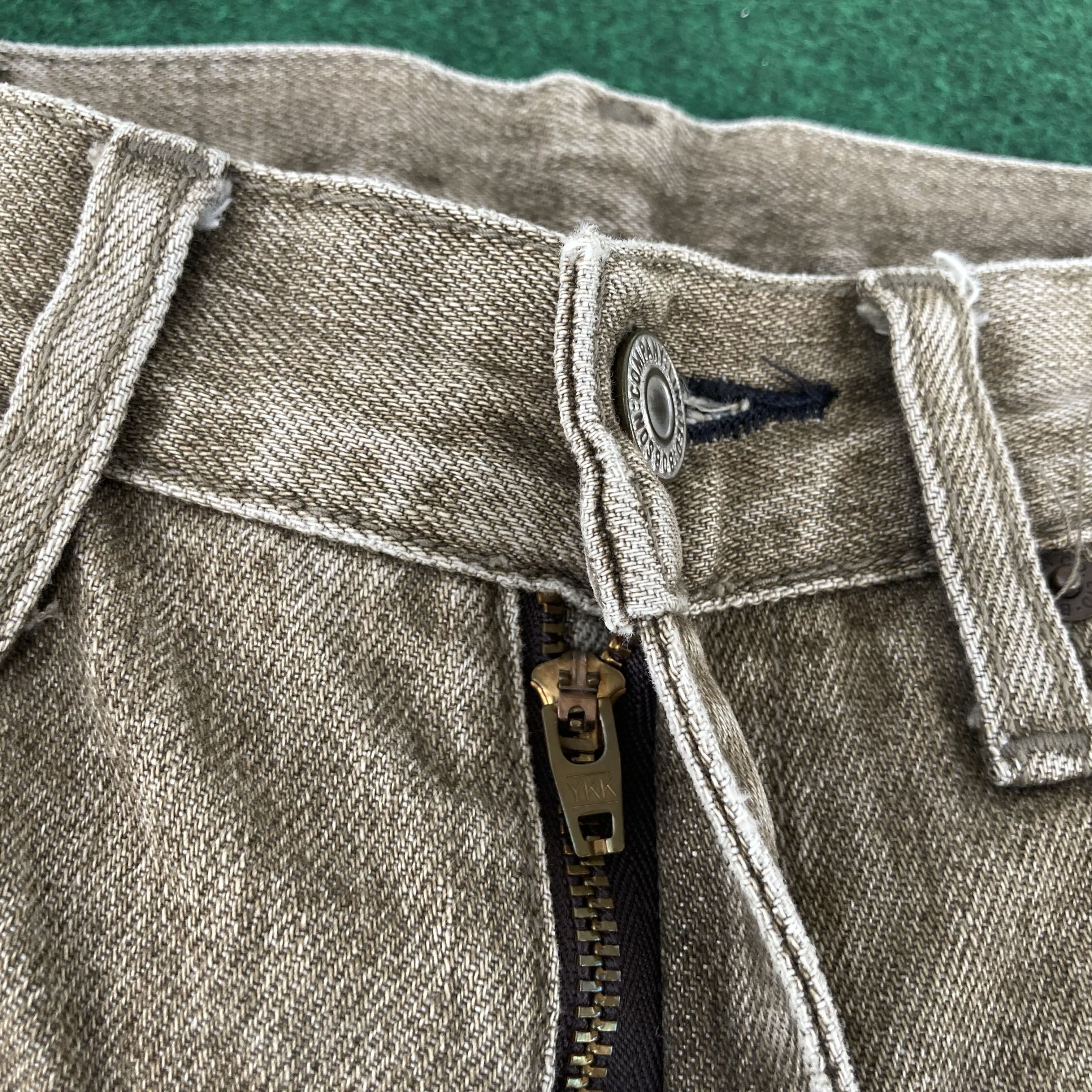 Japanese Brand × Vintage Vtg Bobson Denim Bootcut 28 Flared Faded Jeans Size US 28 / EU 44 - 4 Thumbnail