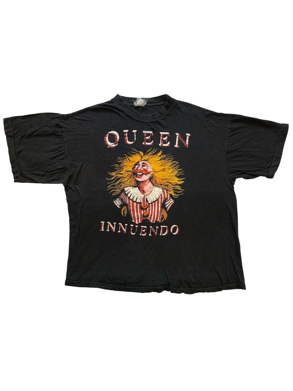 Band Tees Vintage Rare Queen “Innuendo” Tshirt Size US L / EU 52-54 / 3 - 1 Thumbnail