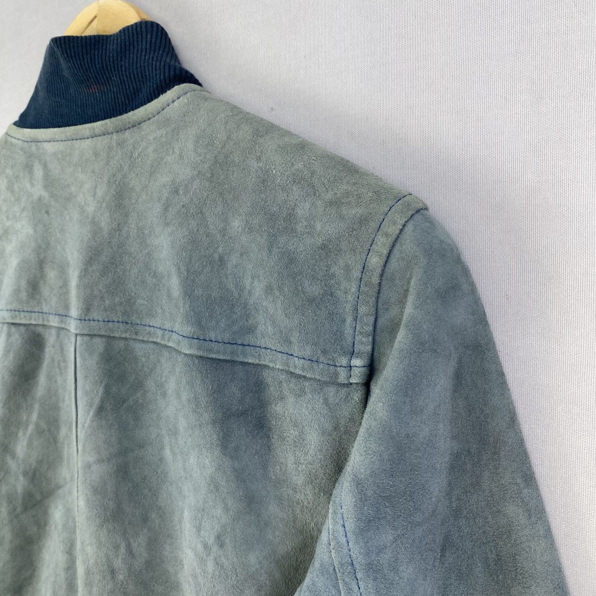 Dolce & Gabbana Vintage 00’s Dolce & Gabbana Suede Leather Bomber Jacket Size US S / EU 44-46 / 1 - 6 Thumbnail