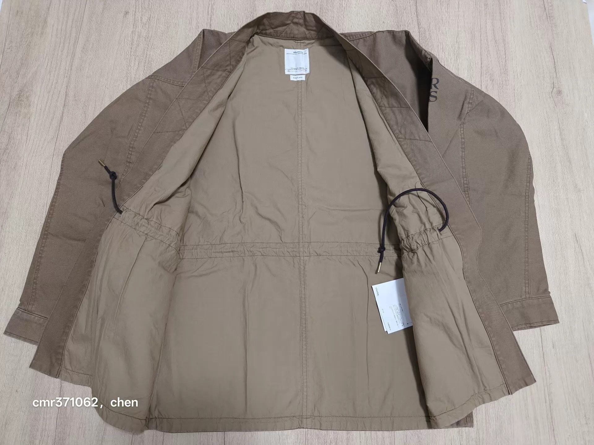Visvim visvim 19AW Sanjuro Benny Military Robe JKT Brown3 Size US L / EU 52-54 / 3 - 6 Thumbnail