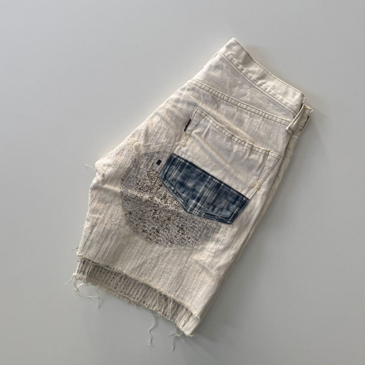 Kapital Kapital Sashiko Denim Short Size US 30 / EU 46 - 1 Thumbnail