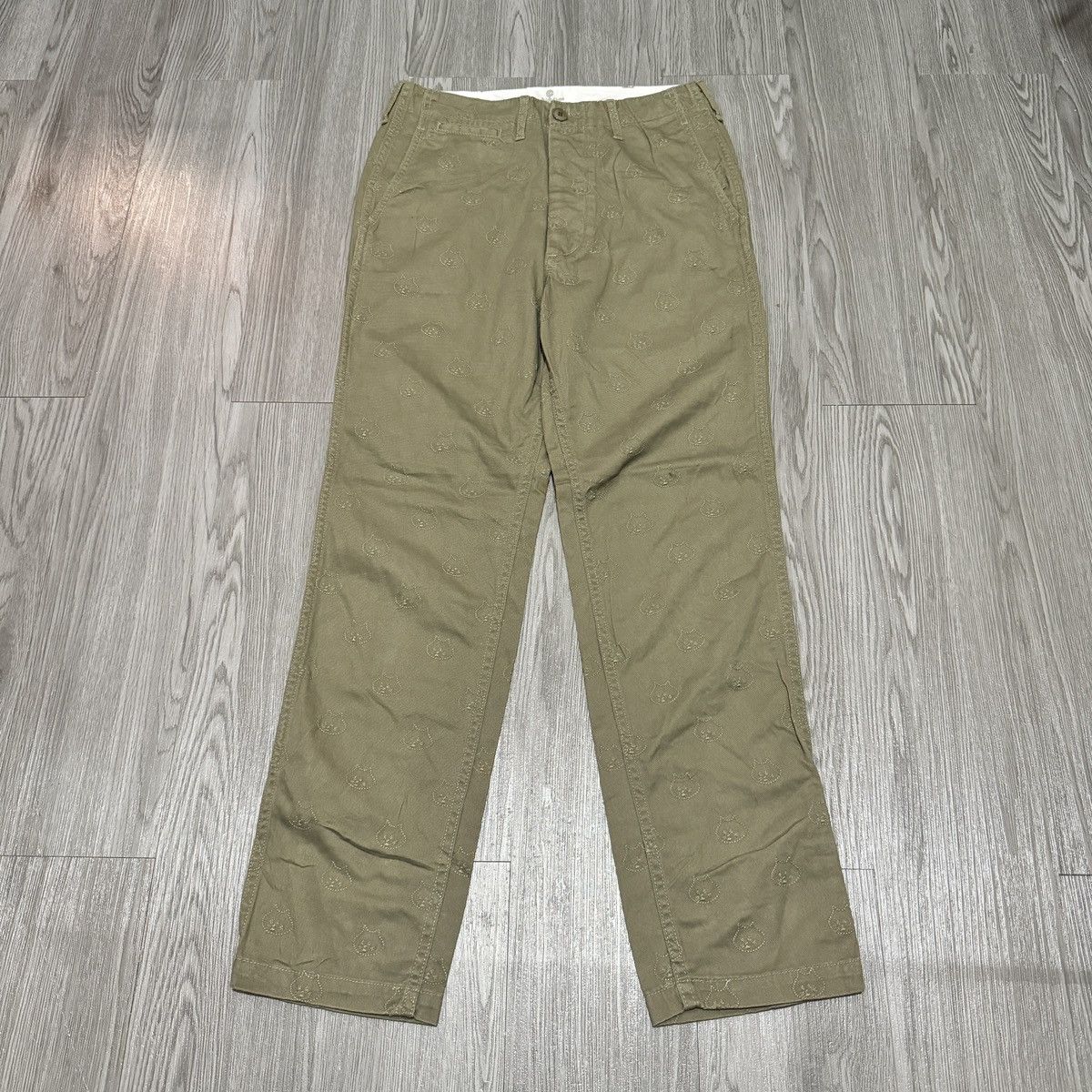Issey Miyake × Ne-Net Nenet All-over Embroidery Pants Size US 28 / EU 44 - 1 Thumbnail