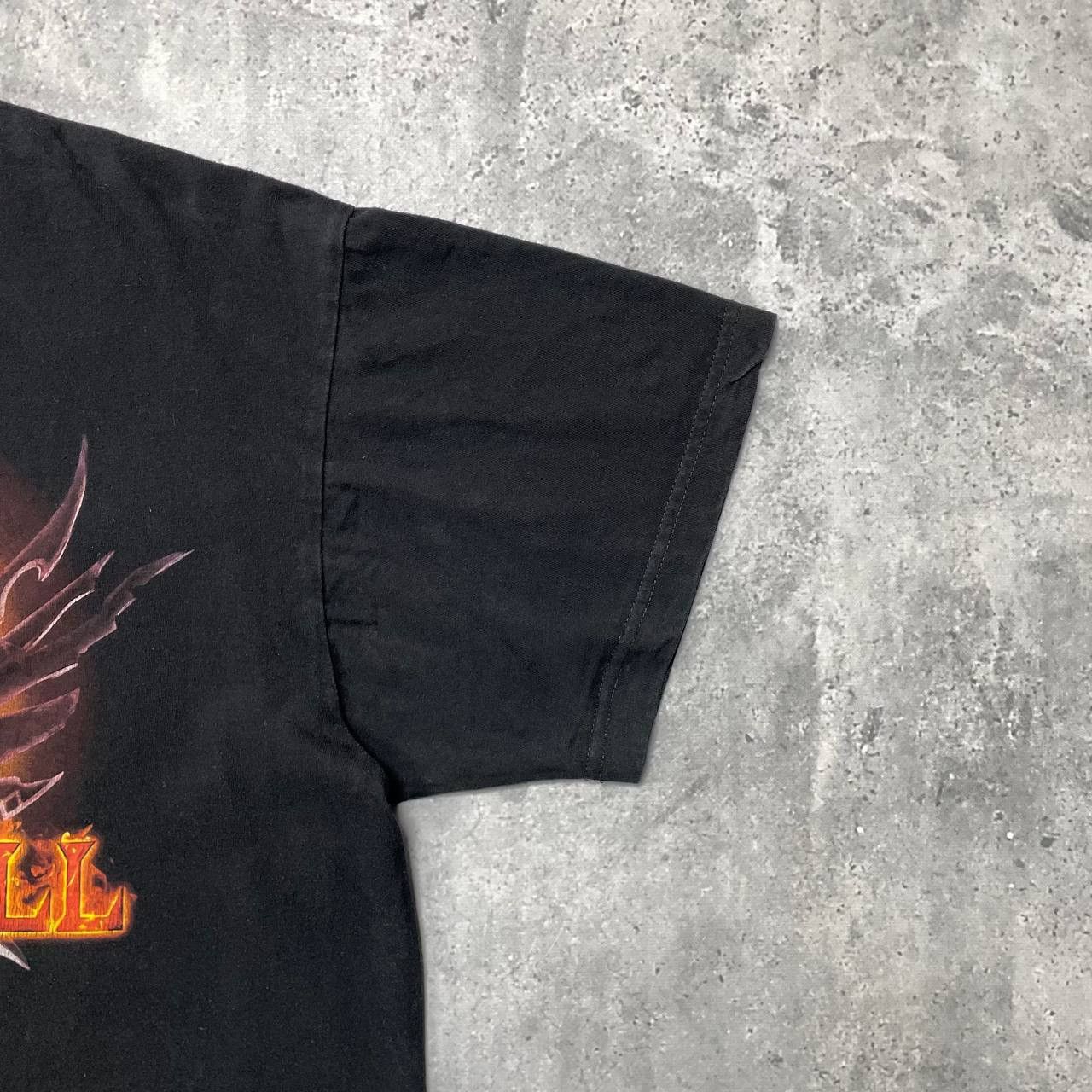 Band Tees Hammerfall 'Hammer Of Dawn' Promo Album T Shirt Faded Black Size US L / EU 52-54 / 3 - 9 Thumbnail