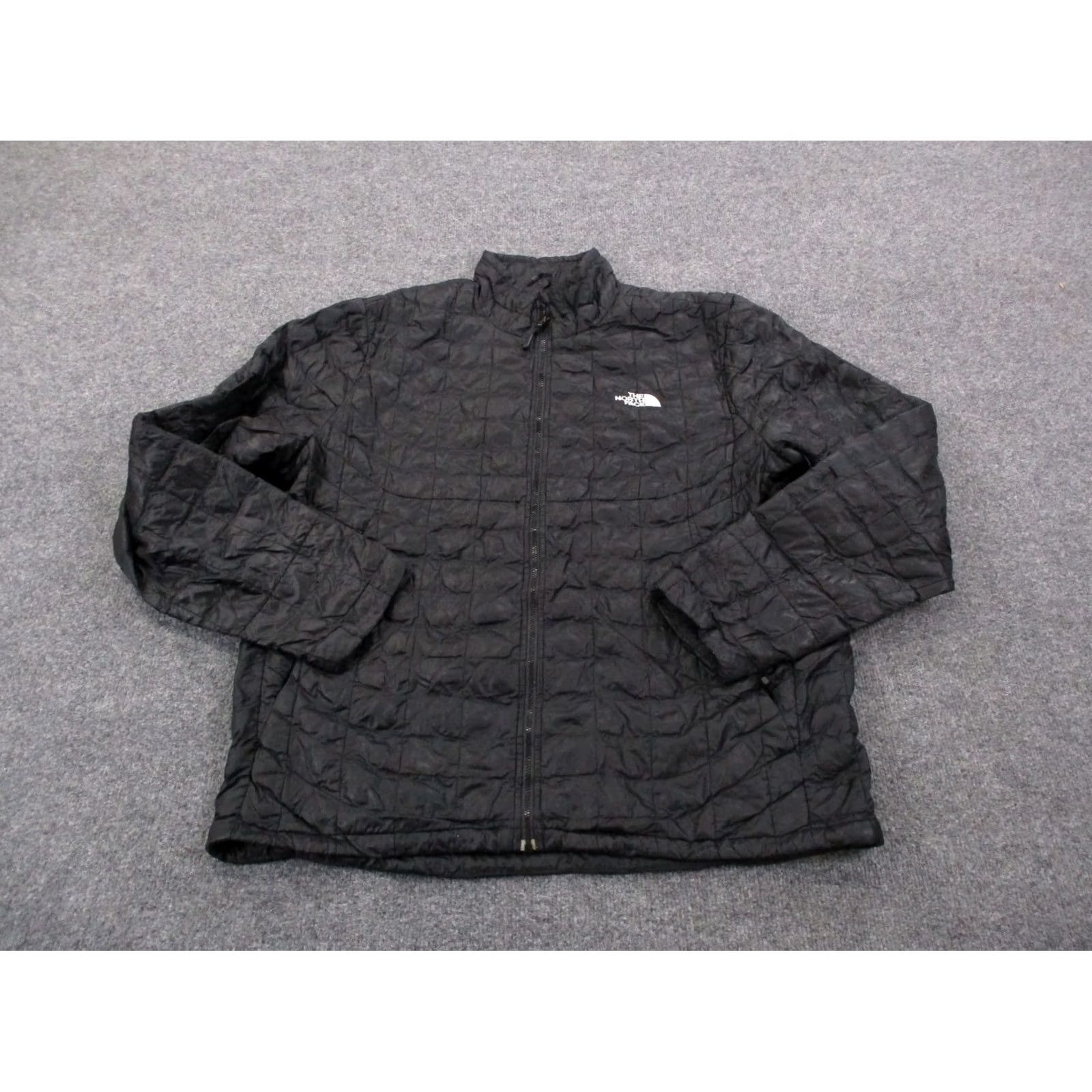 The North Face The North Face Jacket Mens XL Black Nylon Puffer Quilted Lightweight Windproof Full Zip Pockets Size US XL / EU 56 / 4 - 2 Thumbnail