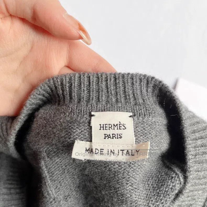 Hermes Hermes Gray sweater Size XS / US 0-2 / IT 36-38 - 3 Thumbnail