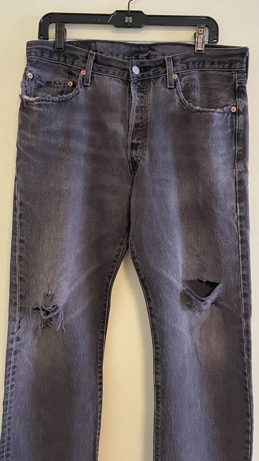 Levi's Vintage Clothing Vintage Levis Washed Black Size US 32 / EU 48 - 4 Thumbnail