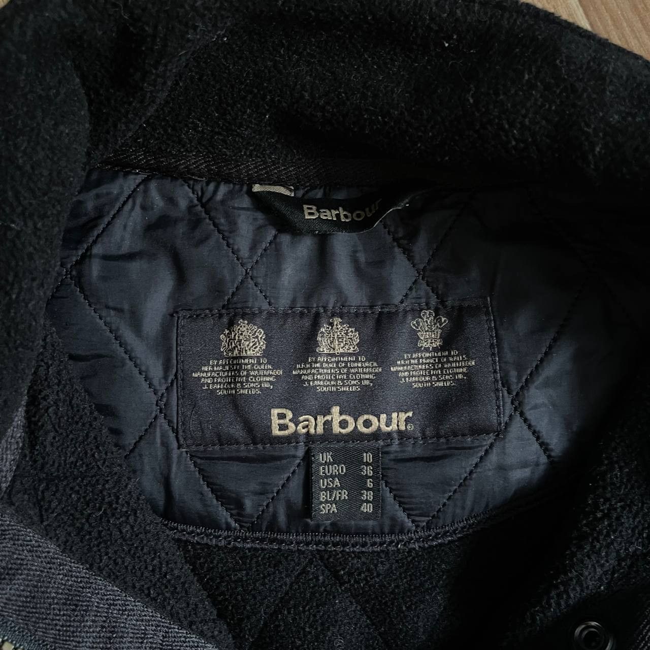Barbour × Vintage Quilted Bomber Jacket Barbour Size 6 Size M / US 6-8 / IT 42-44 - 5 Thumbnail