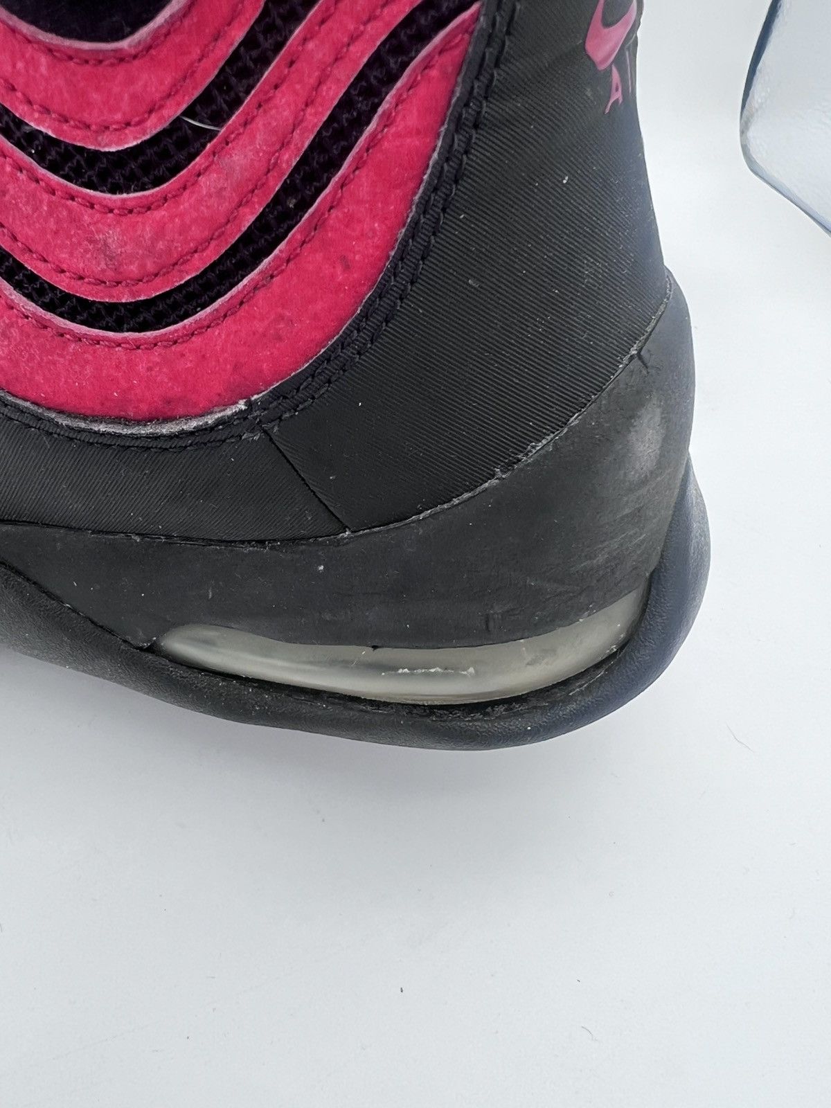 Nike Size 11 - Nike Air Bakin 2013 Black Red Size US 11 / EU 44 - 4 Thumbnail
