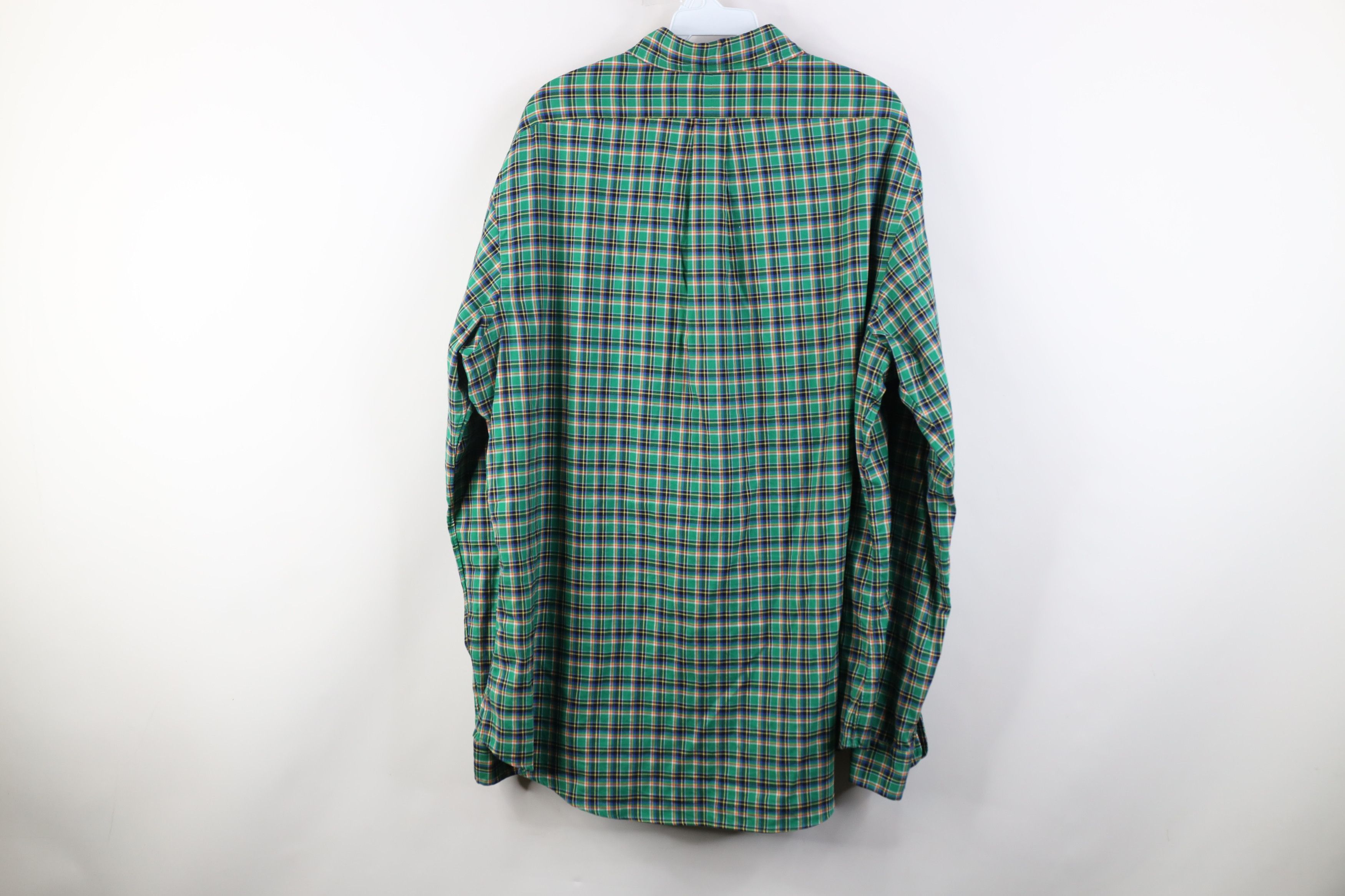 Ralph Lauren Vintage 90s Ralph Lauren Flannel Collared Button Down Shirt Size US XL / EU 56 / 4 - 9 Thumbnail
