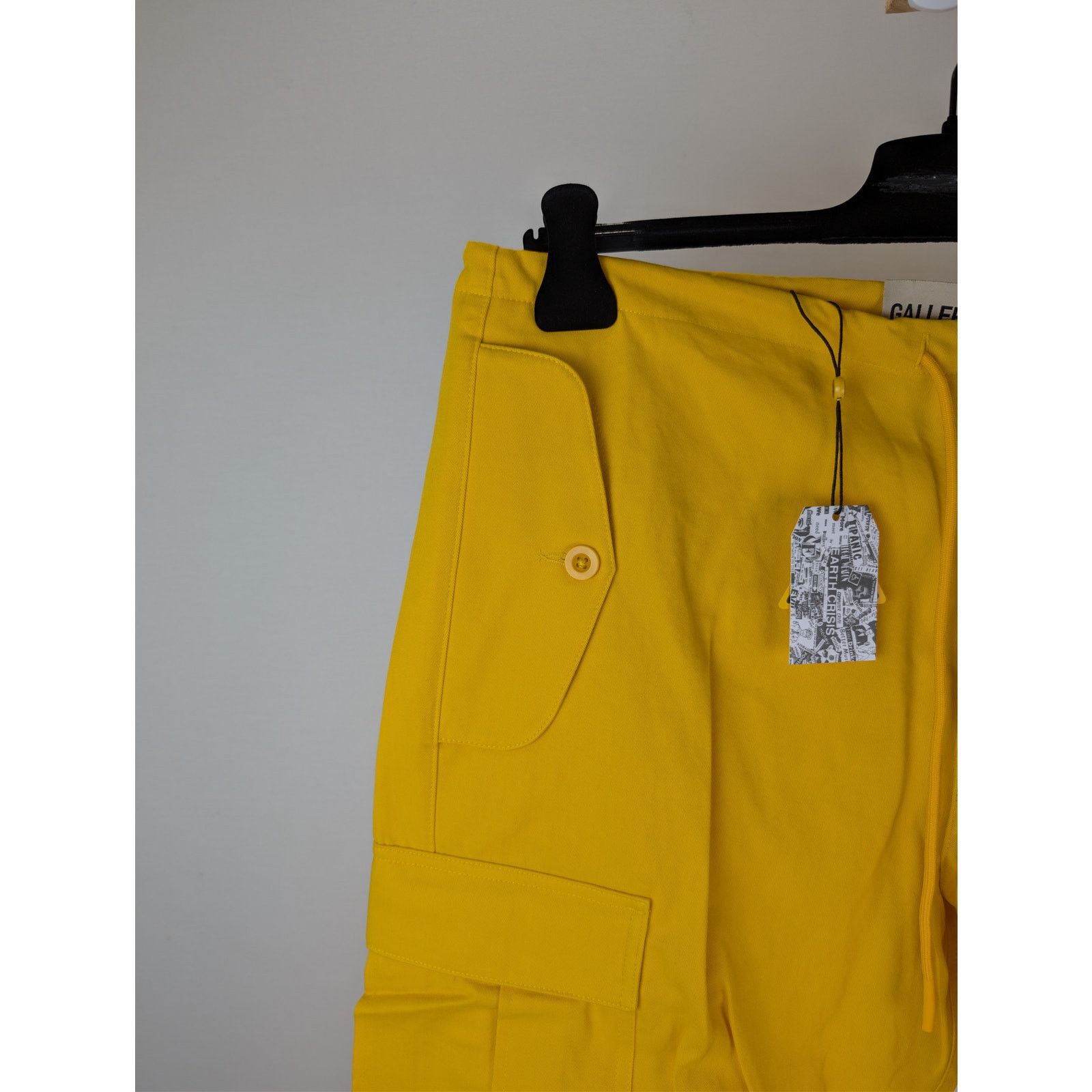Gallery Dept. o1rshd1 Theo Drawstring Cargo Pants in Yellow Size US 34 / EU 50 - 6 Thumbnail