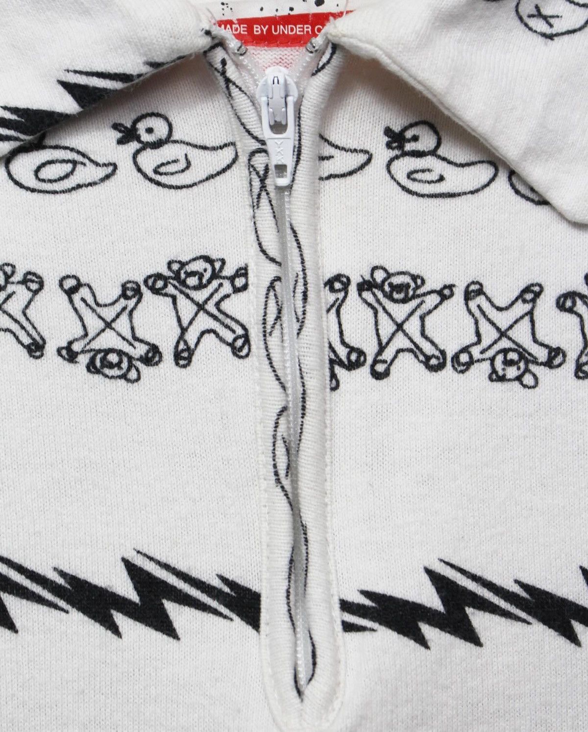 Undercover SS2014 UNDERCOVERISM ZIP UP POLO SHIRT Size US L / EU 52-54 / 3 - 4 Thumbnail