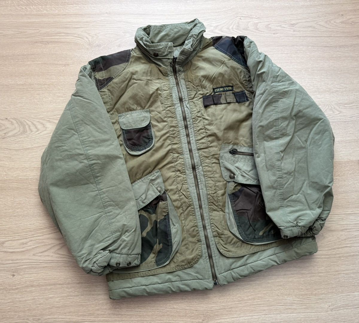 Other Vintage 00’s Casucci Military Italian Army Camo Jacket Size US L / EU 52-54 / 3 - 1 Thumbnail