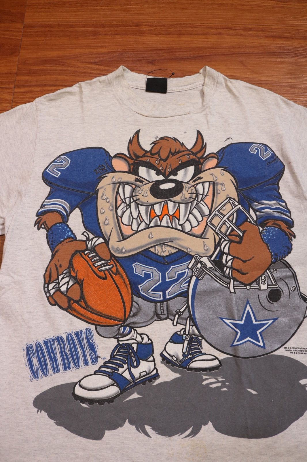 Changes Vintage Taz Mania Warner Bros 1994 Size US L / EU 52-54 / 3 - 2 Thumbnail