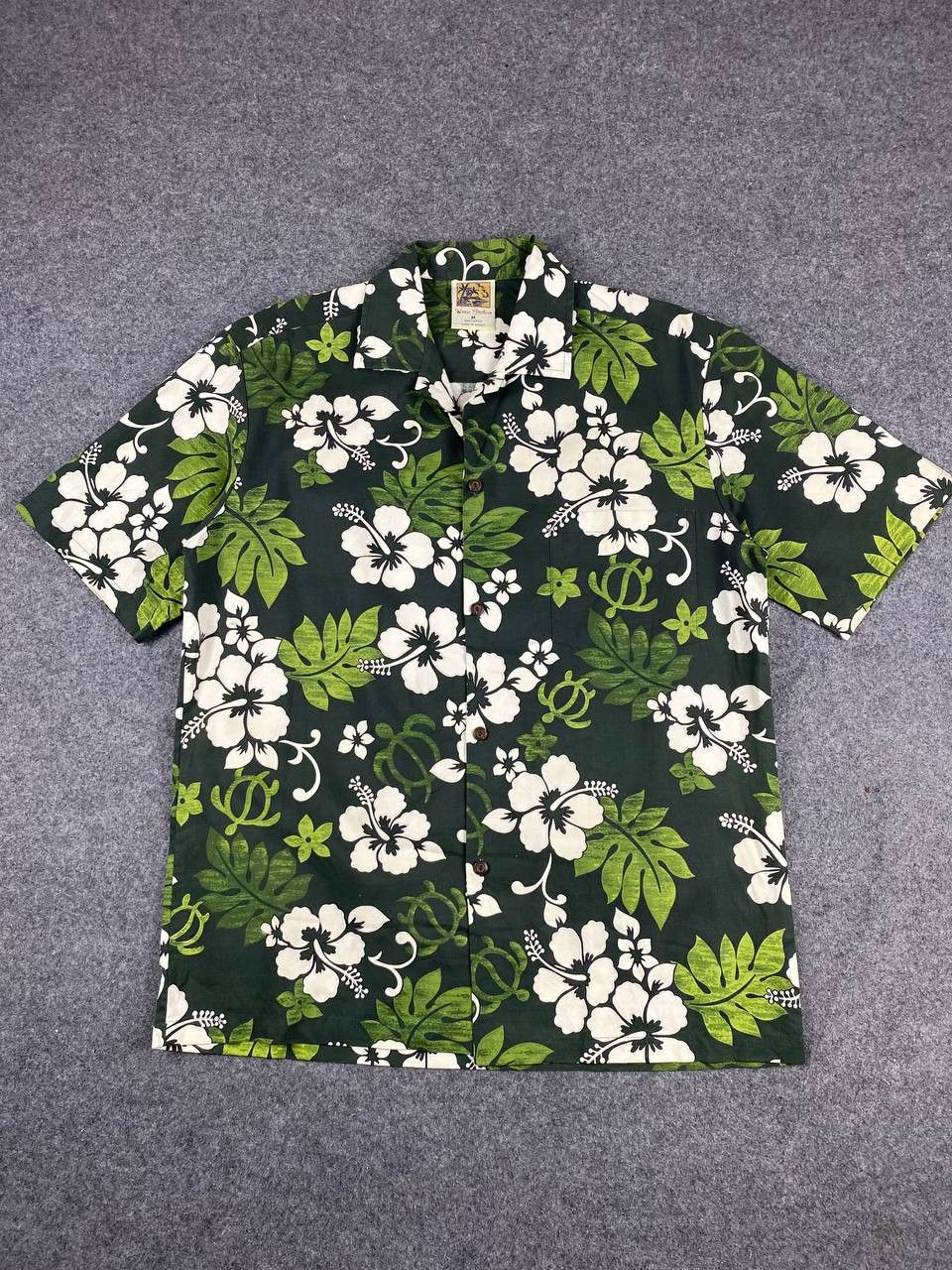 Grainger Tartan Vintage Leaves Hawaiian Shirt main image 1