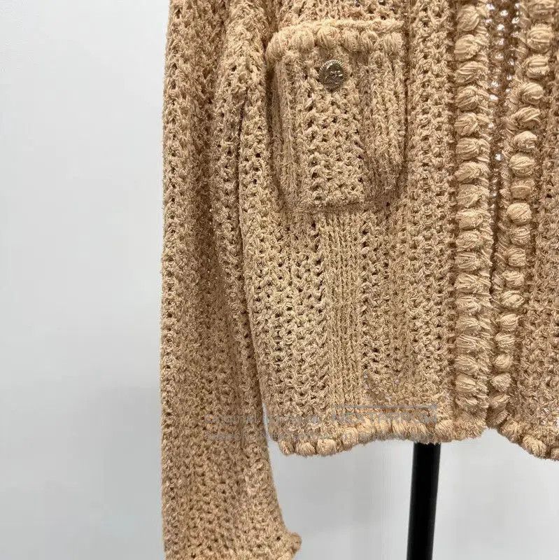 Chanel Chanel Light Purple Cotton Cardigan for Women . Size XS / US 0-2 / IT 36-38 - 5 Thumbnail