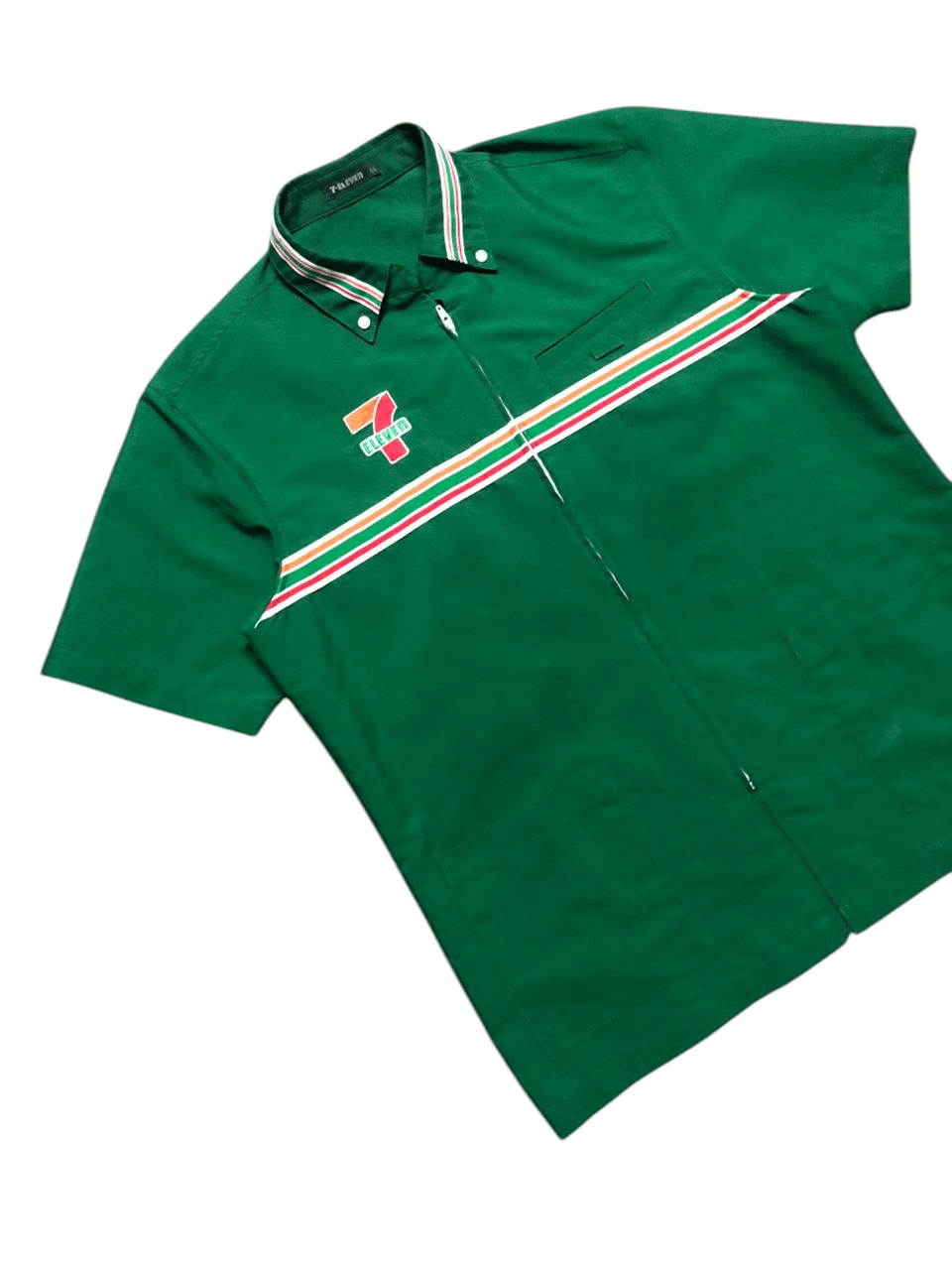 Uniform Wares Vintage 7 Eleven Short Sleeve Uniform Size US L / EU 52-54 / 3 - 9 Thumbnail
