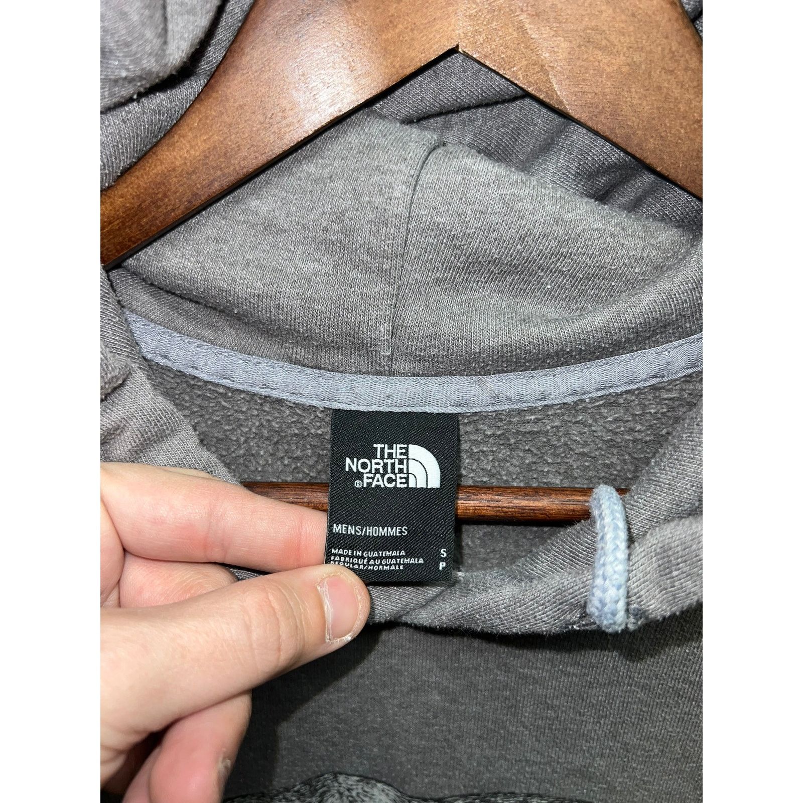 Vintage The North Face Bear Hoodie Grizzly Gray TNF Mens Small Size US S / EU 44-46 / 1 - 6 Thumbnail
