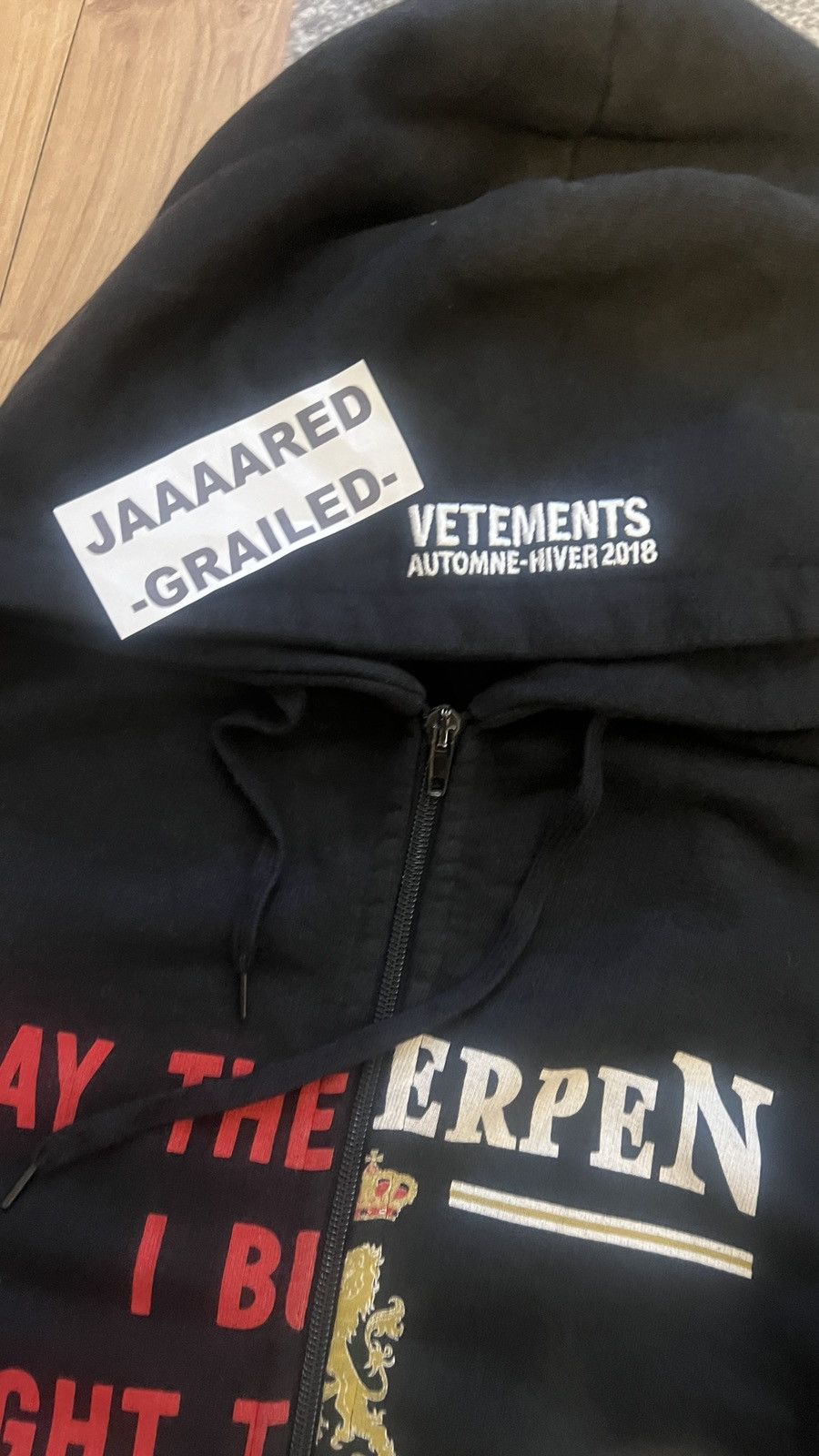 Vetements Vetements May the Bridges split zip up Size US M / EU 48-50 / 2 - 9 Thumbnail