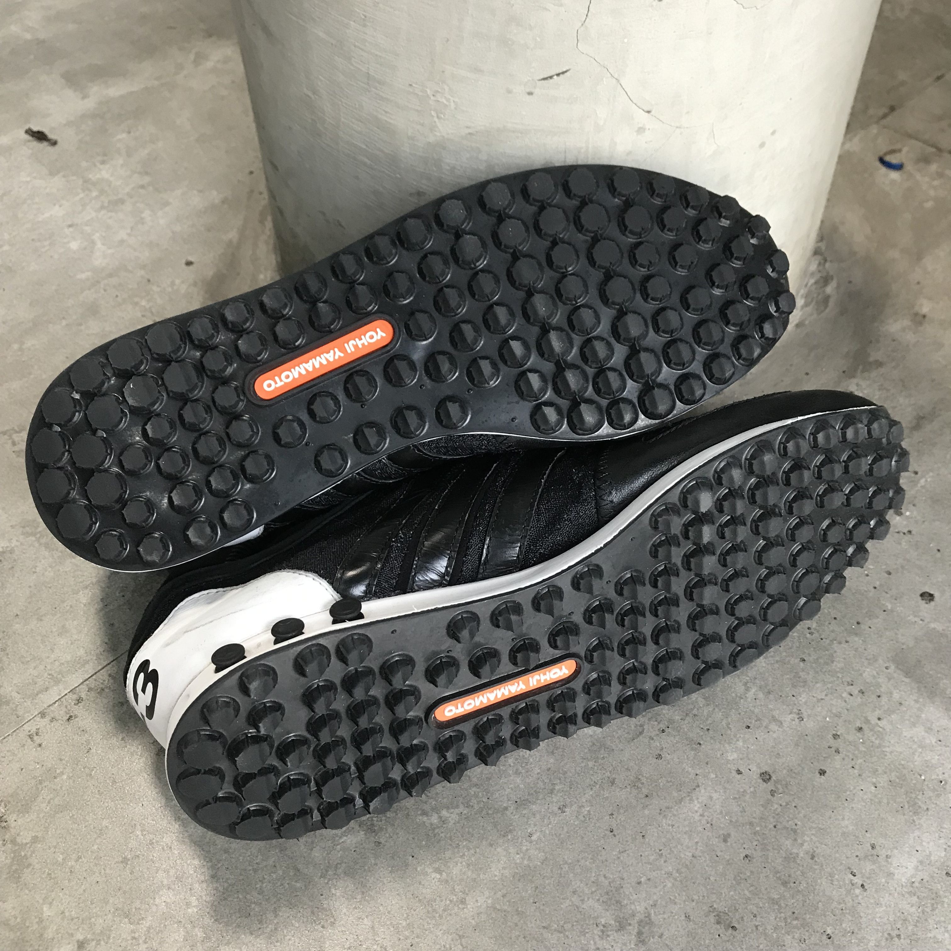 Yohji Yamamoto adidas x Yohji Yamamoto Y-3 La Trainner two tone colorway Size US 7 / EU 40 - 10 Thumbnail