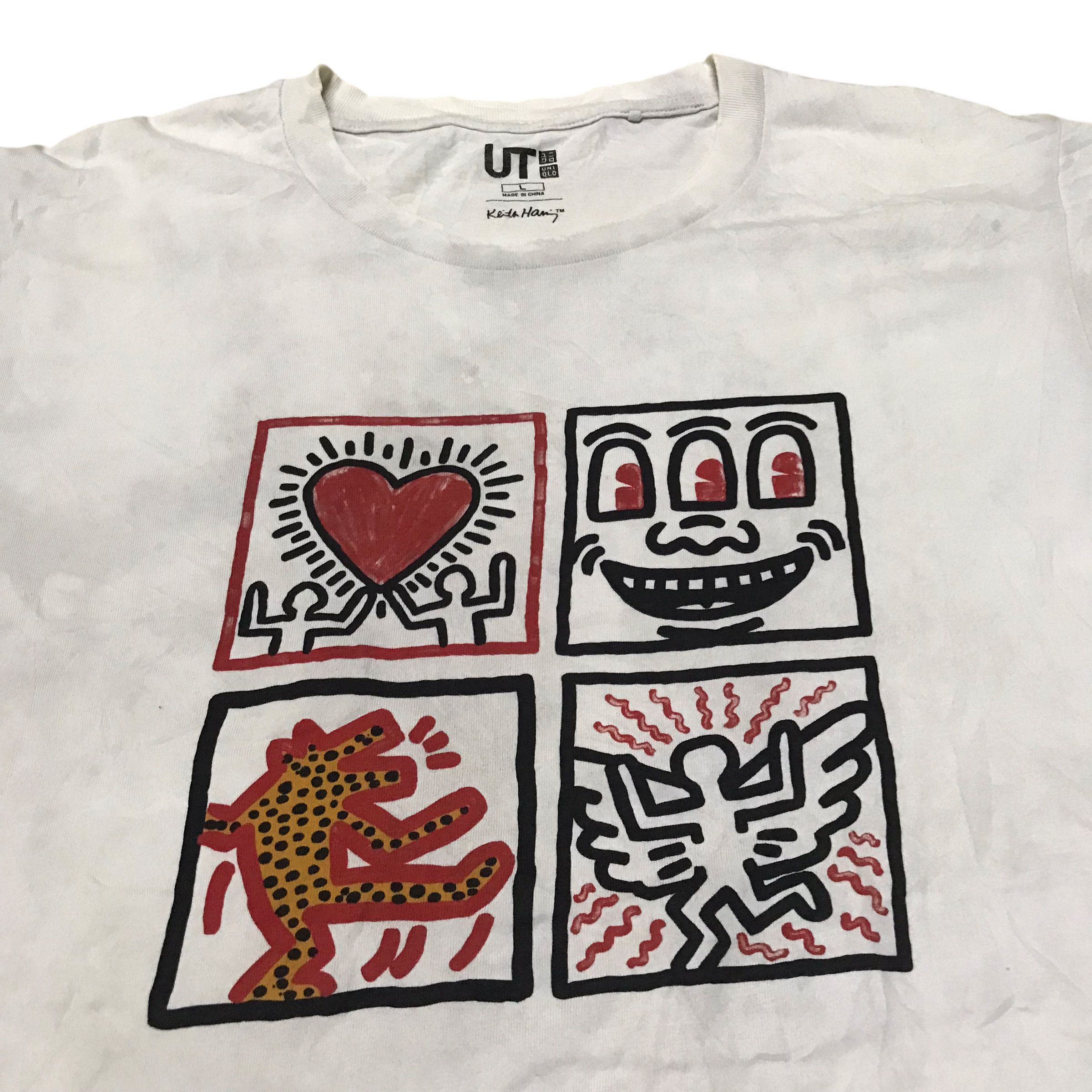 Keith Haring Uniqlo X Keith Haring Art tshirt Size US L / EU 52-54 / 3 - 2 Thumbnail