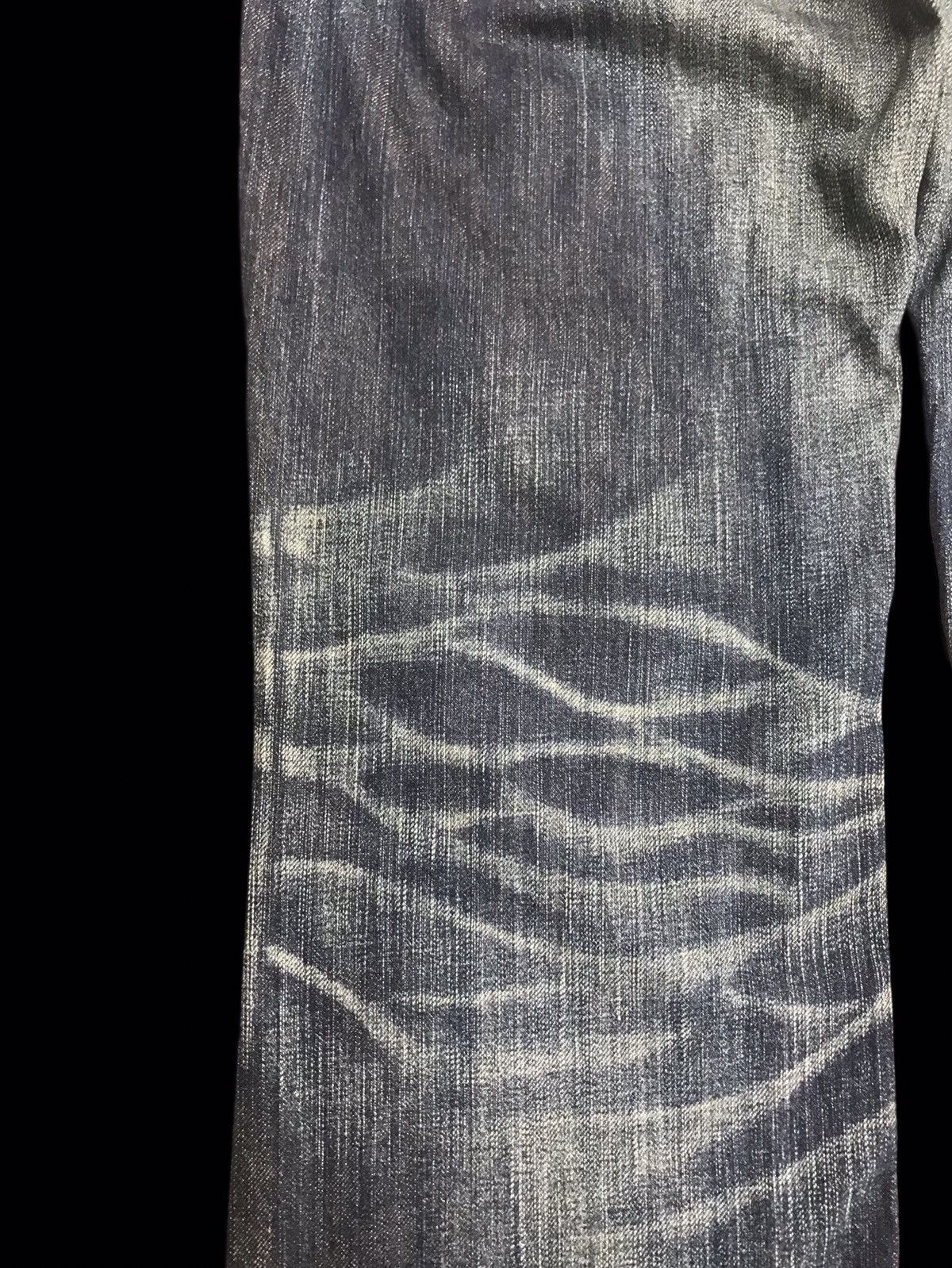 Edwin 💥FLARE💥SICK BUFFALO HEAD EDWIN FLARE DISTRESSED DENIM F203 Size US 33 - 12 Thumbnail