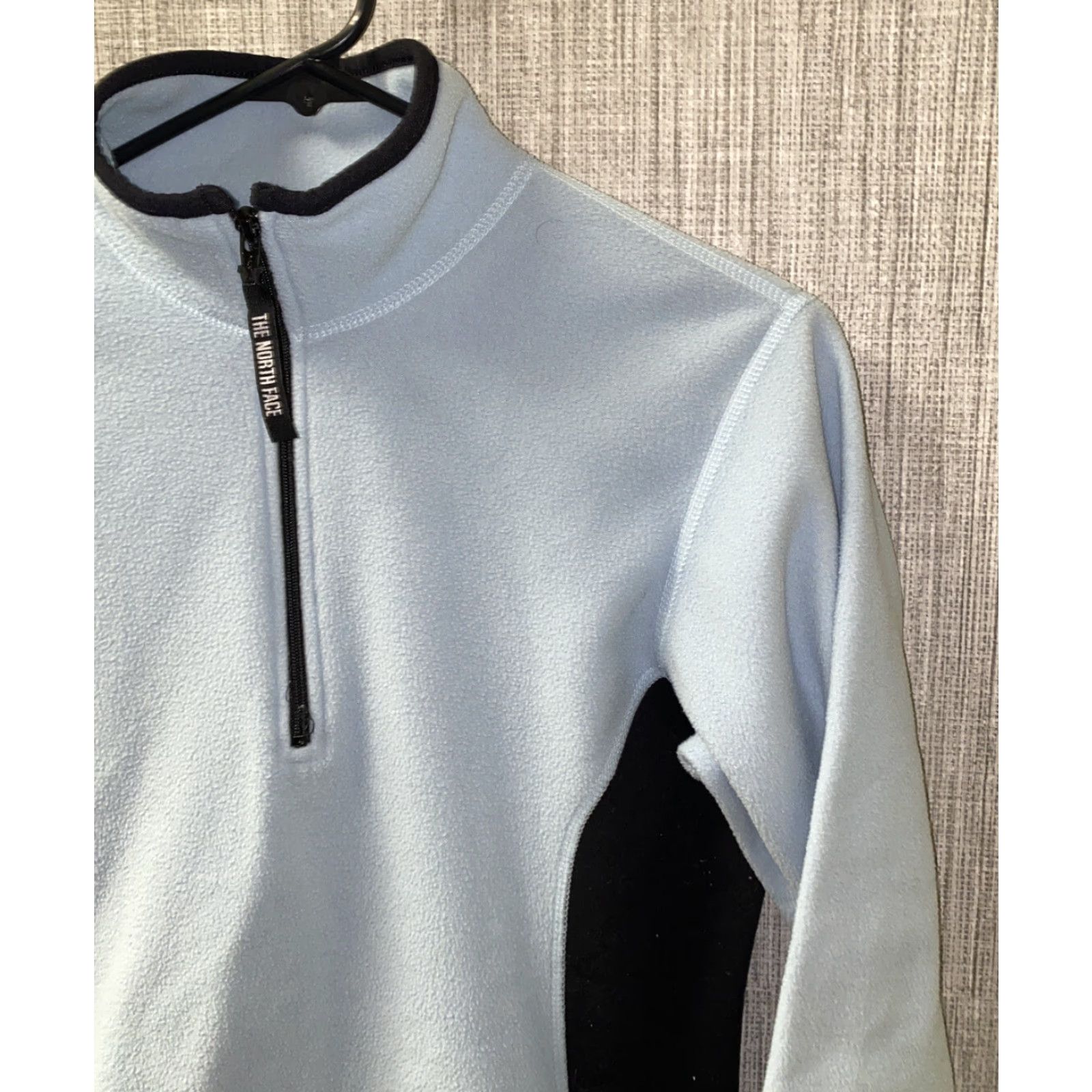 The North Face The North Face Womens Blue Fleece 1/2 Zip Pullover Jacket Size M Size M / US 6-8 / IT 42-44 - 2 Thumbnail