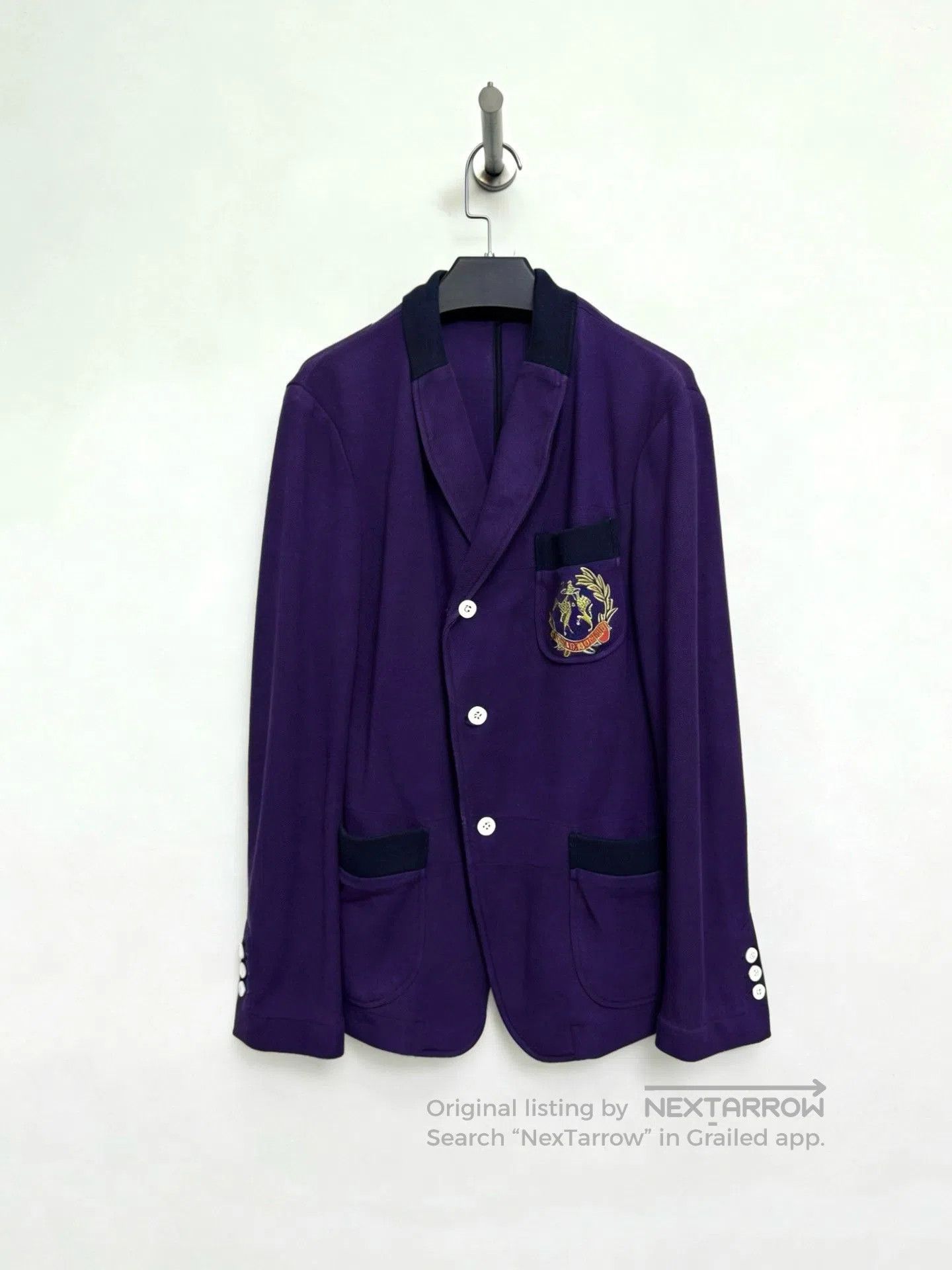 Vivienne Westwood Vivienne Westwood 1990's Badge College Jacket. Size US S / EU 44-46 / 1 - 1 Thumbnail