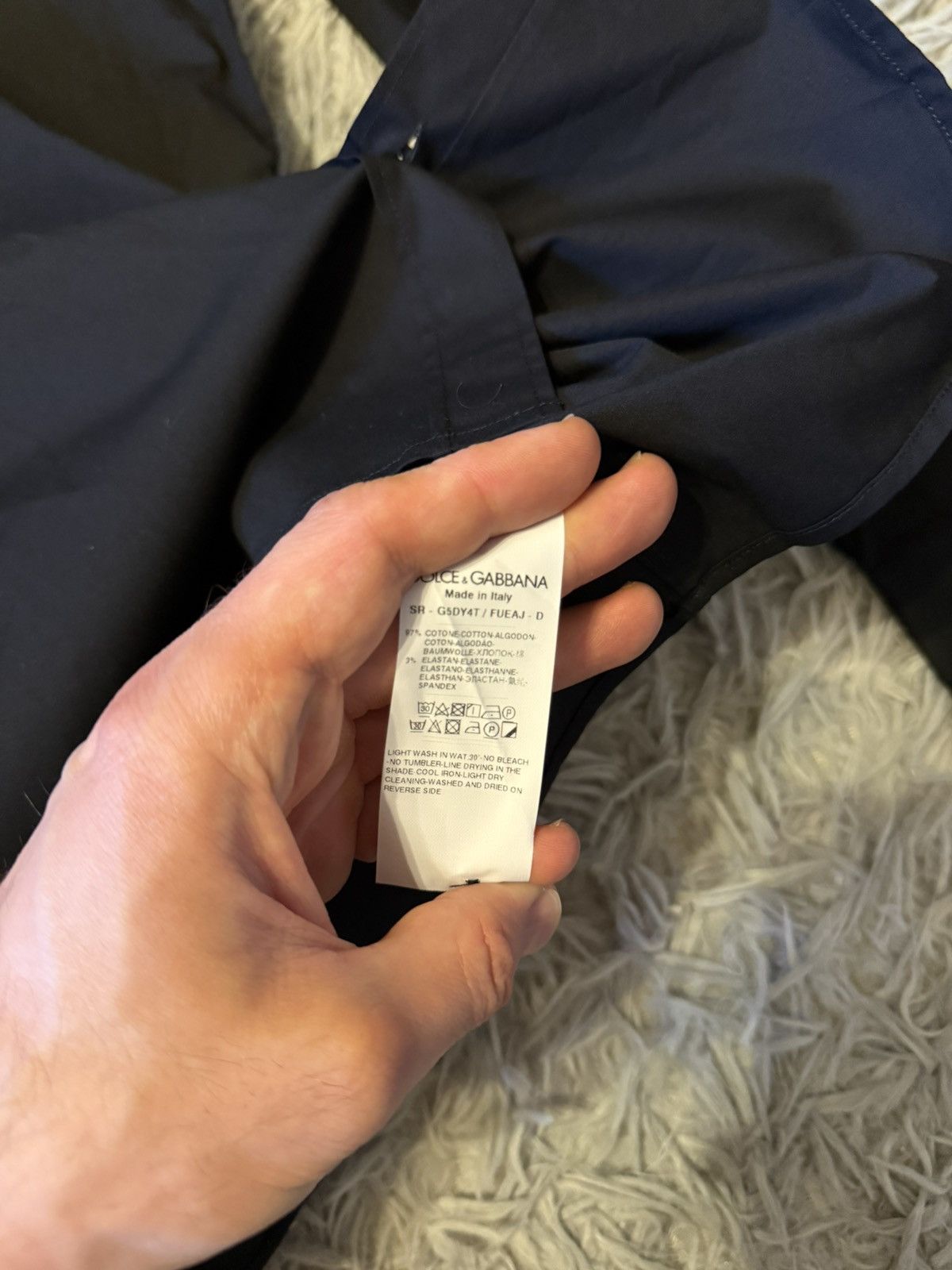 Dolce & Gabbana classic formal shirt Size US XS / EU 42 / 0 - 4 Thumbnail