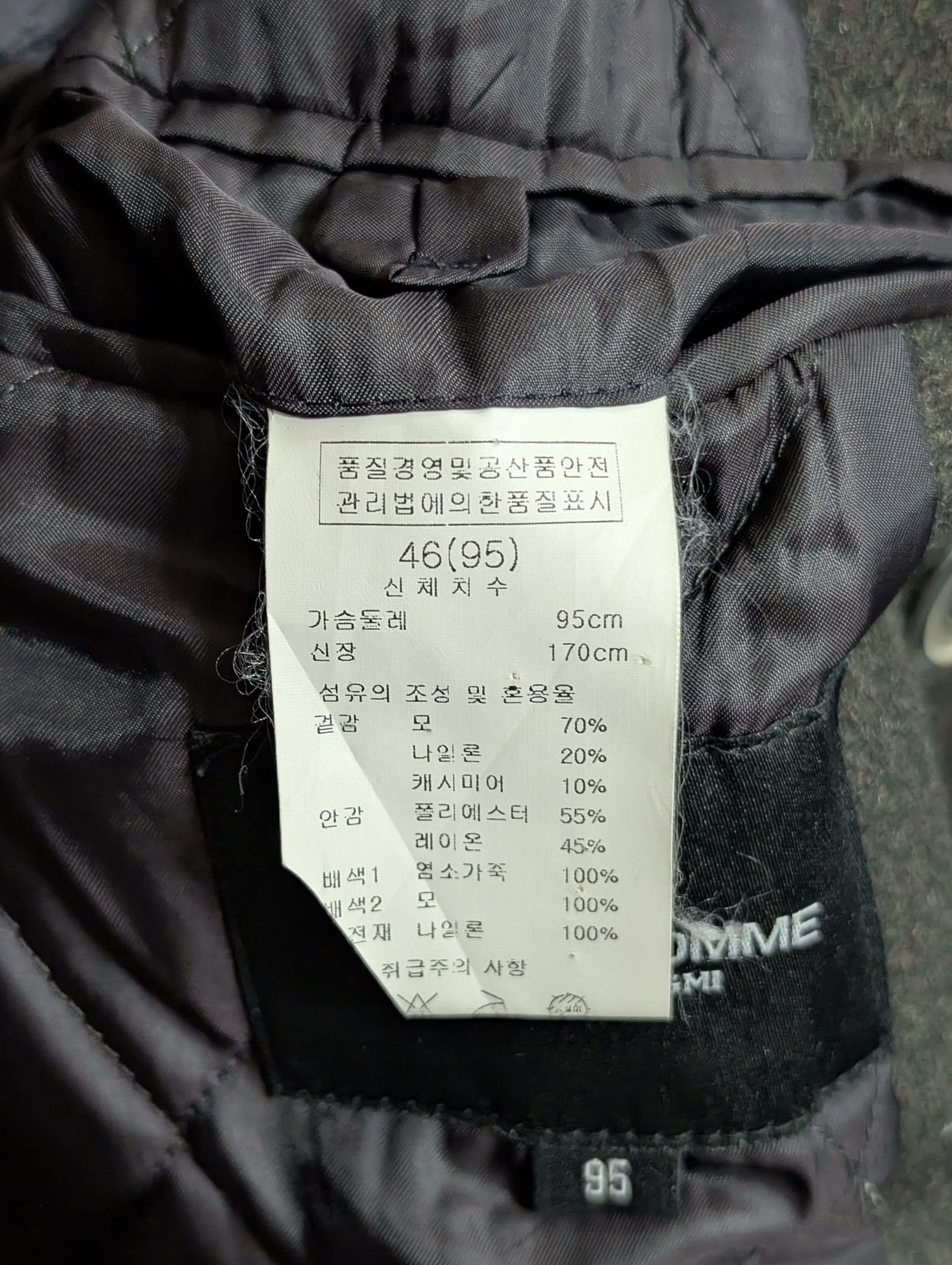 Wooyoungmi Solid Homme by Wooyoungmi Double Breast Coat Heavy Jacket Size US S / EU 44-46 / 1 - 13 Thumbnail
