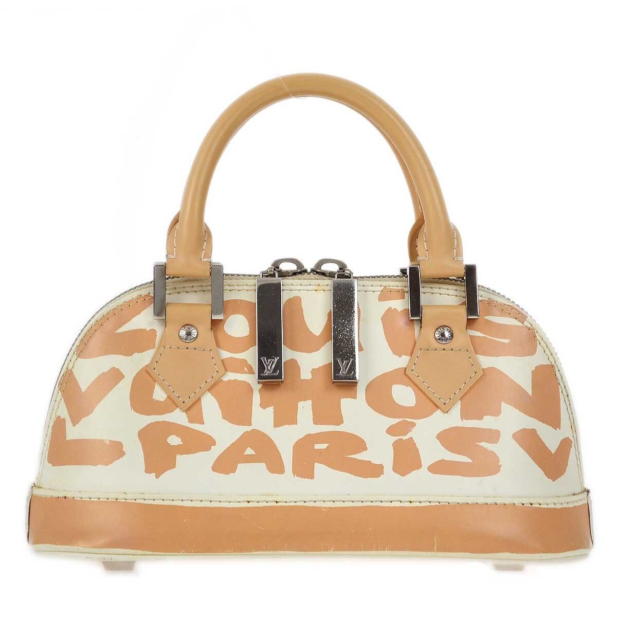 Louis Vuitton Louis Vuitton Alma Limited Edition Graffiti Leather Size ONE SIZE - 1 Thumbnail