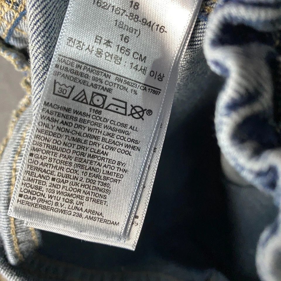Gap Gap Mom Jeans Women's Youth Size 18 Juniors Stretch Denim Size 40" / US 18 - 8 Thumbnail