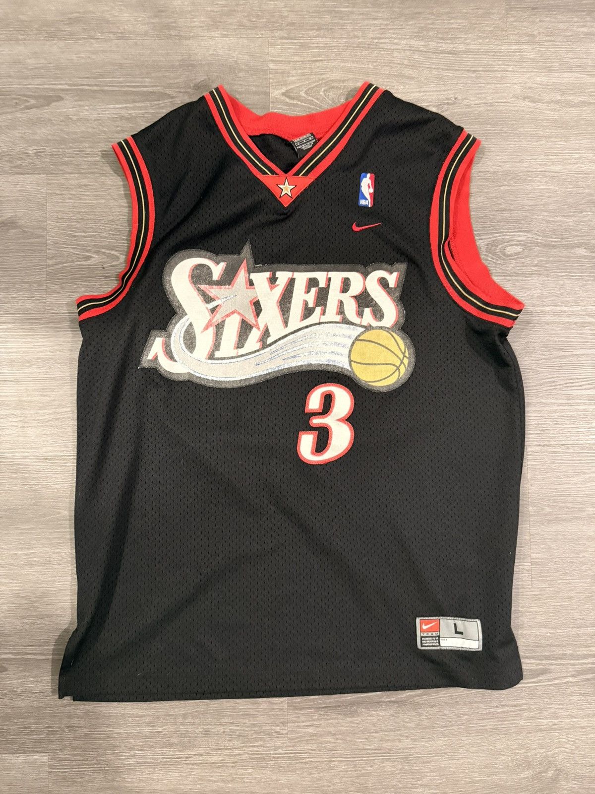 Nike Philadelphia 76ers Jersey Nike Allen Iverson Size US L / EU 52-54 / 3 - 1 Thumbnail