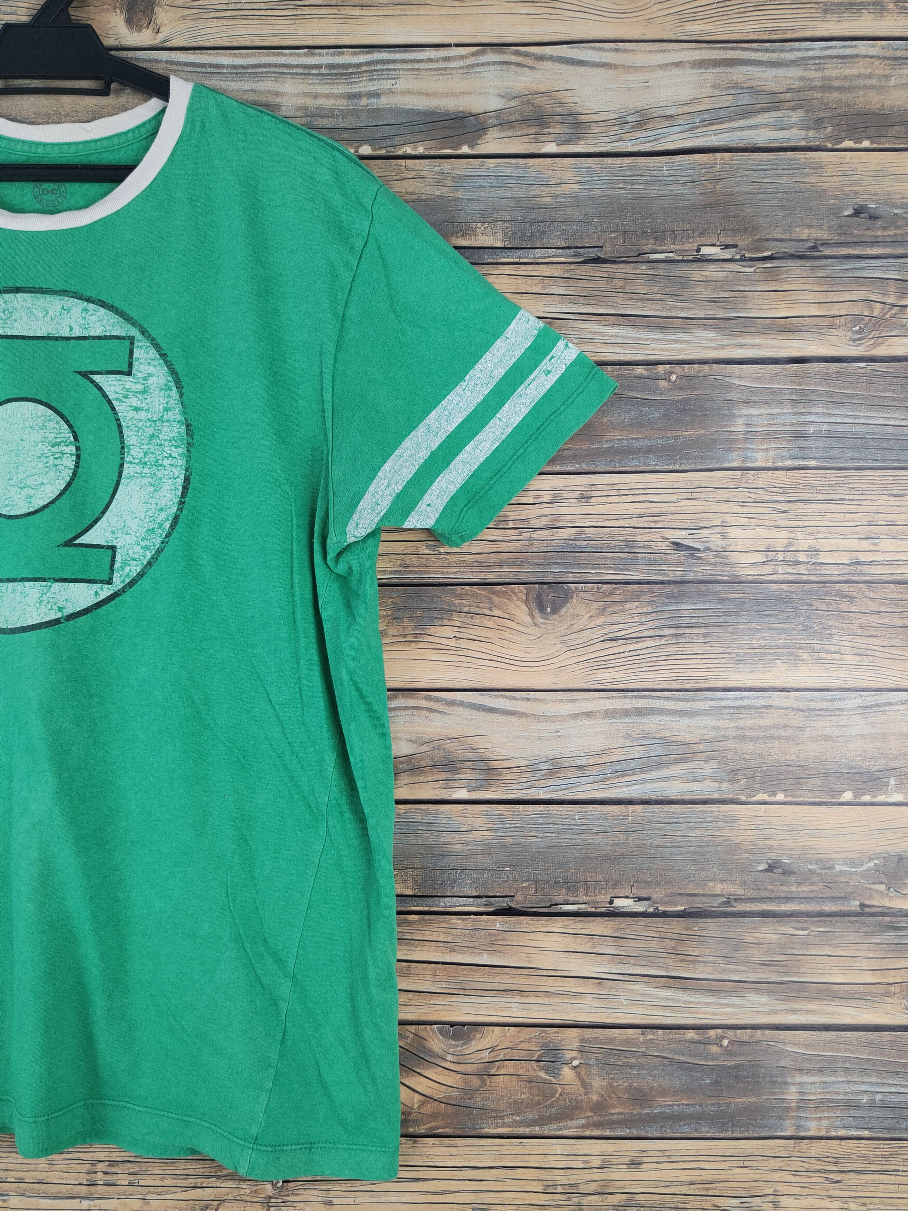 Marvel Comics DL DC Green Short Sleeve T-shirt #2563 Size US L / EU 52-54 / 3 - 5 Thumbnail