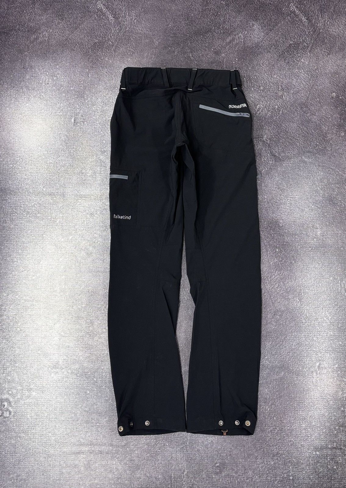 Norrona Norrona Falketind Flex1 Women’s Black Outdoor Pants Trousers Size 30" / US 8 / IT 44 - 2 Thumbnail