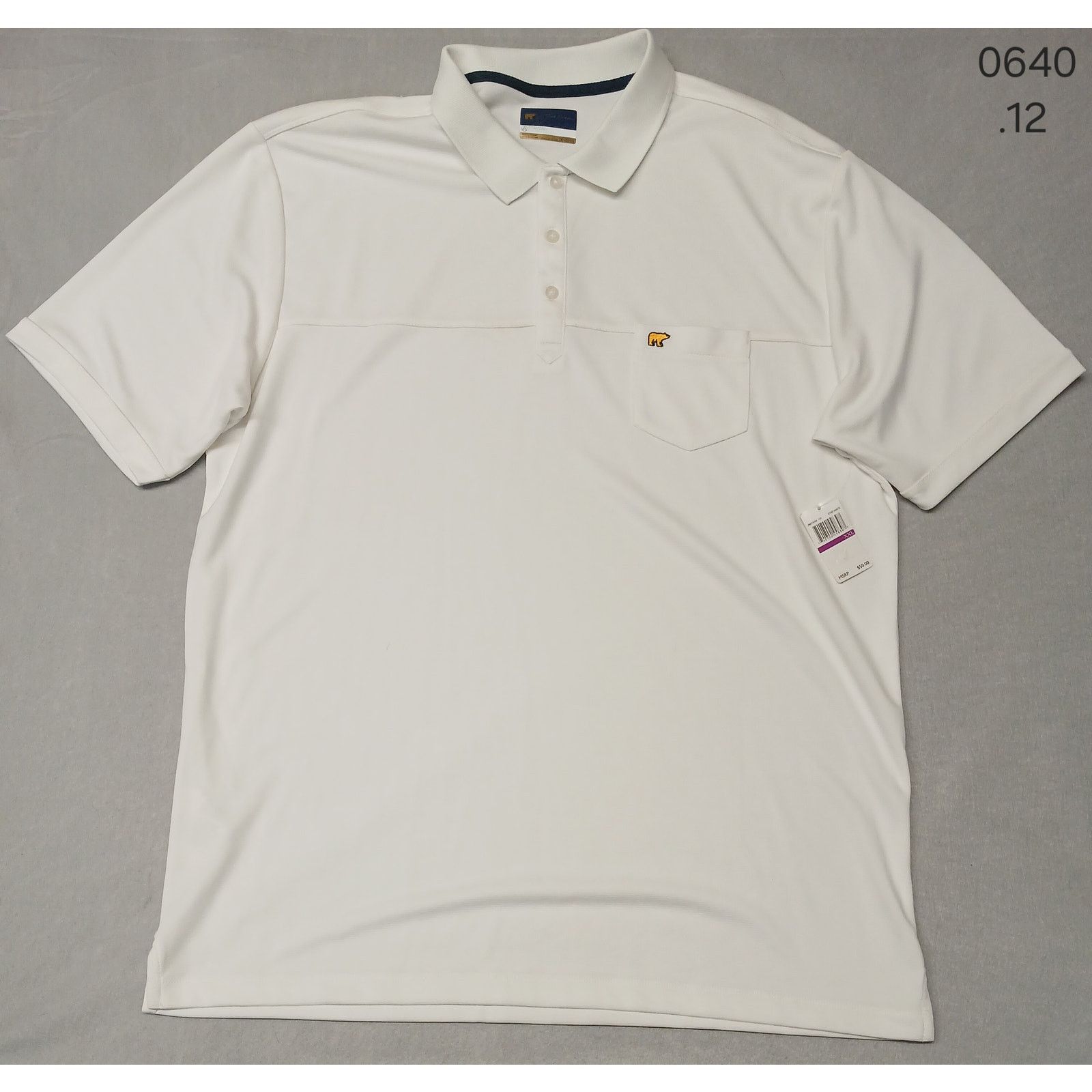 Other Jack Nicklaus (XXL) White Stay Dry Fit Button Collar Shirt Size US XXL / EU 58 / 5 - 1 Thumbnail